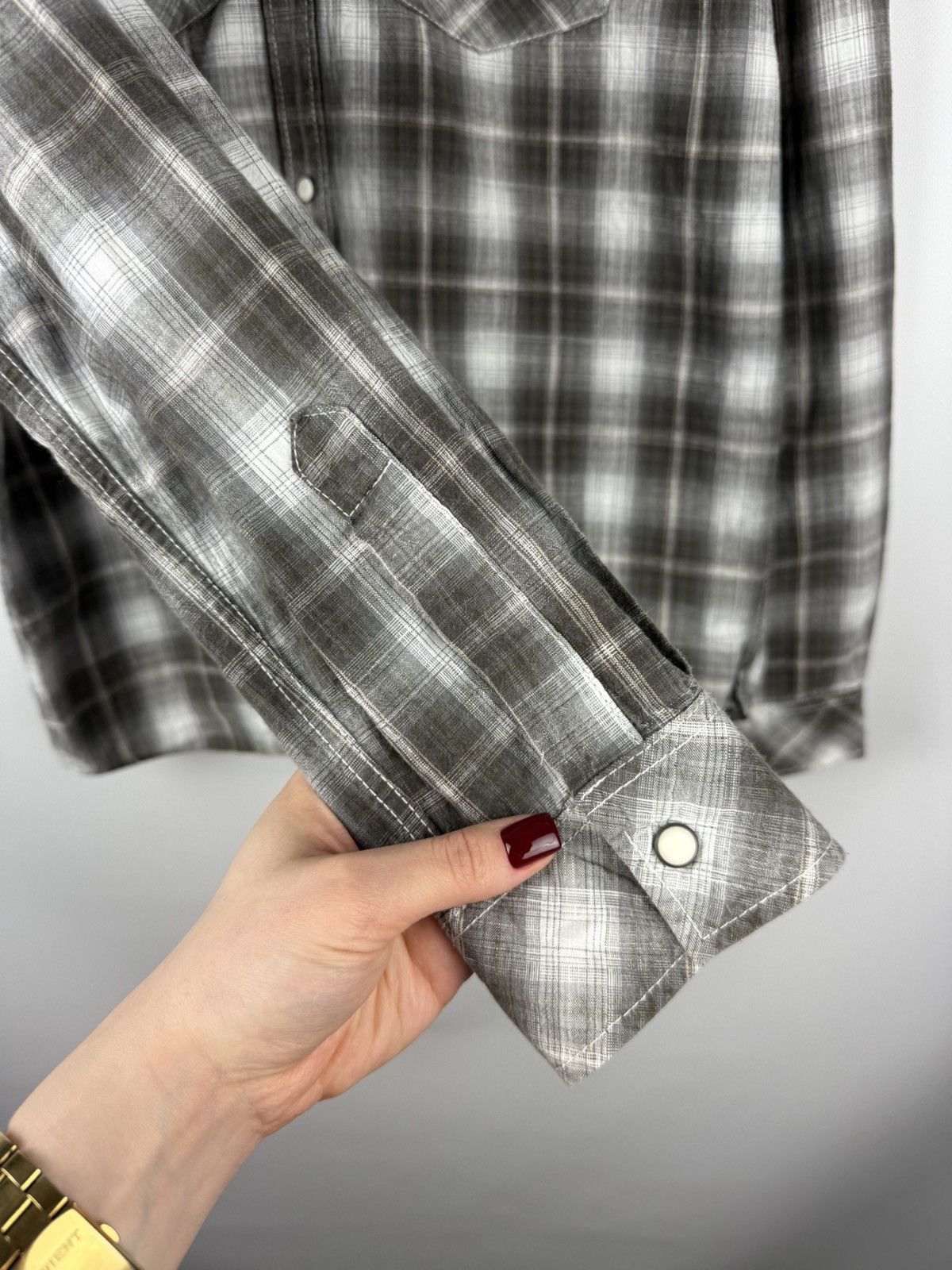 Levi's Levis Vintage Checked Western Long Sleeve Button Up Shirt Size US M / EU 48-50 / 2 - 10 Thumbnail