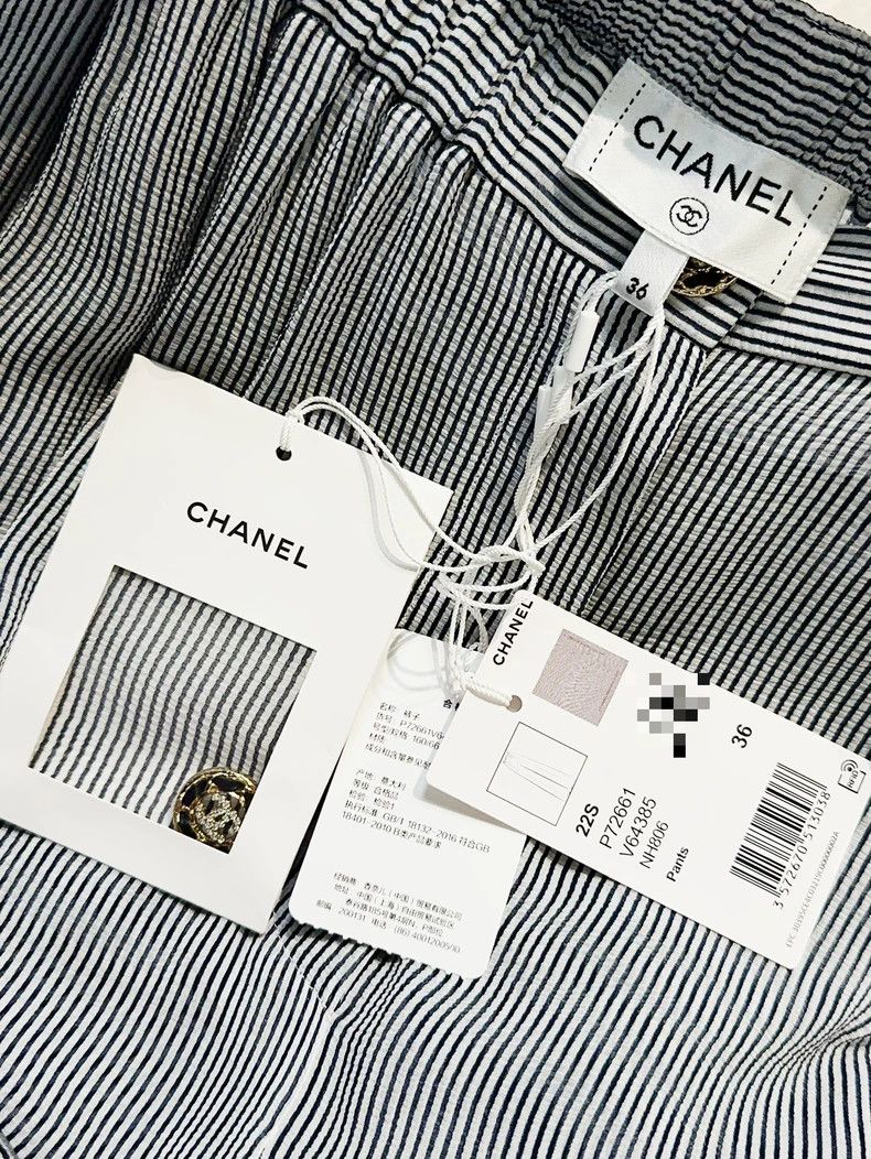 Chanel Chanel 22S spring and summer show black and white thin str Size 24" / US 00 / IT 34 - 4 Thumbnail