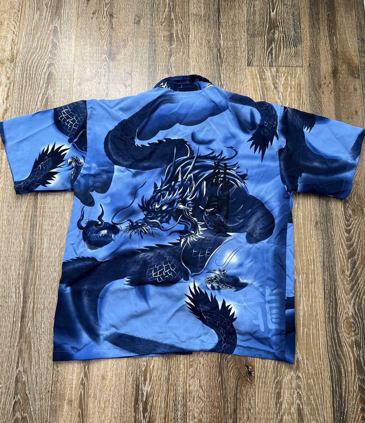 Vintage AllOverPrint Samurai Blue hotsell Colorway Very Rare AOP y2k Mens 2XL Baggy