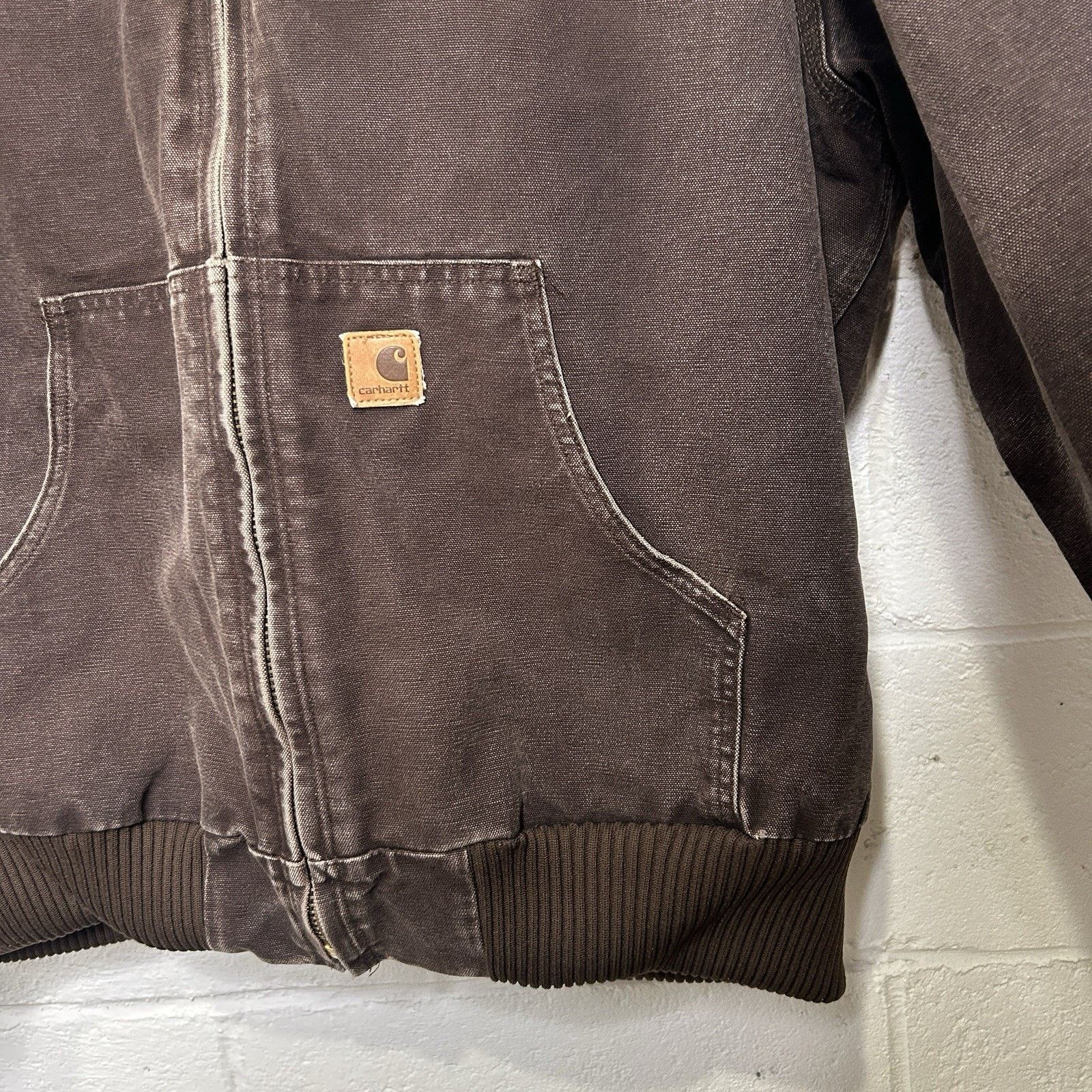 Carhartt Vintage Carhartt Hooded Active Jacket “Dark Brown” J130 DKB Size US XL / EU 56 / 4 - 3 Thumbnail