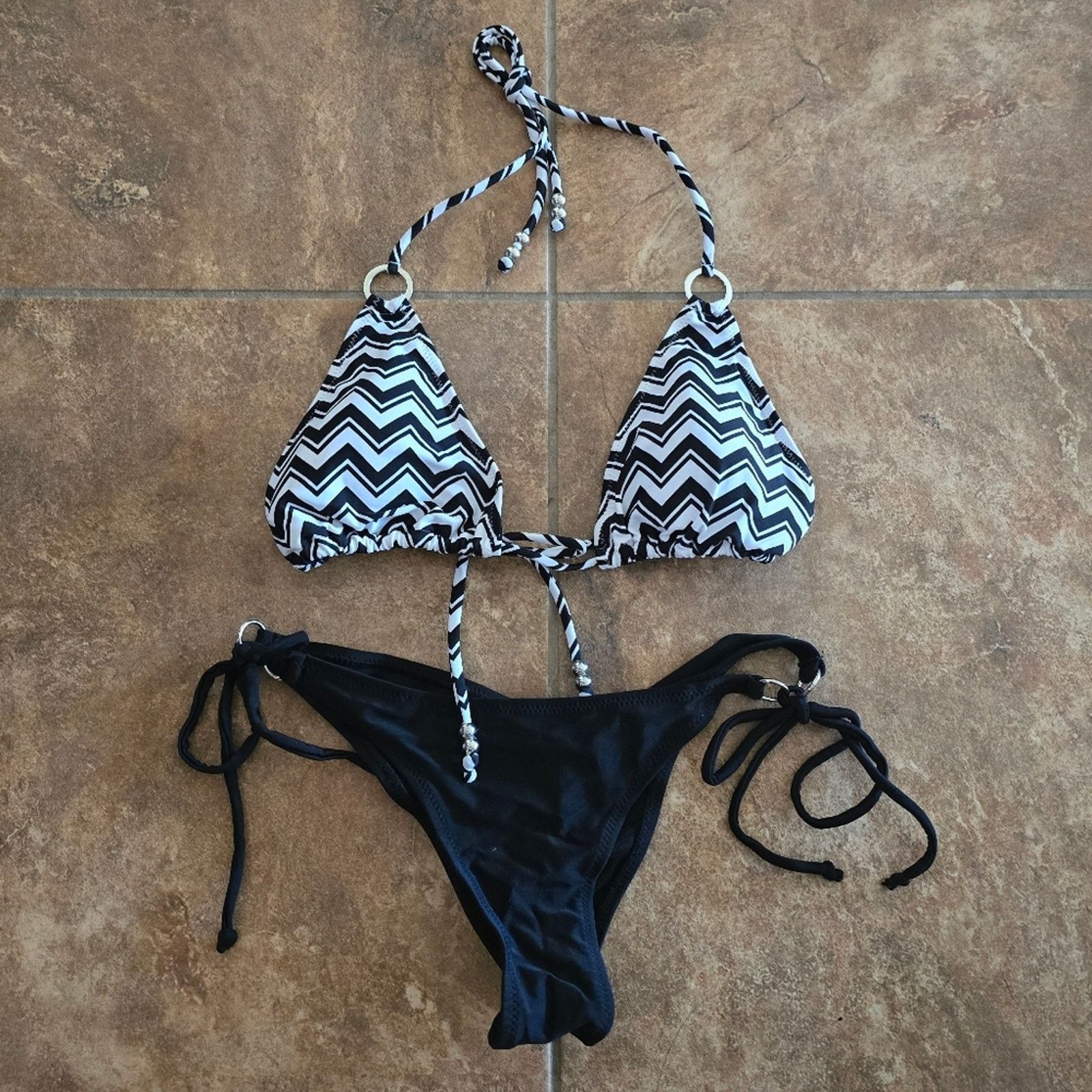 Other Black Peak | FYS | Rio×St.Tropez Bikini Set Size ONE SIZE - 3 Thumbnail