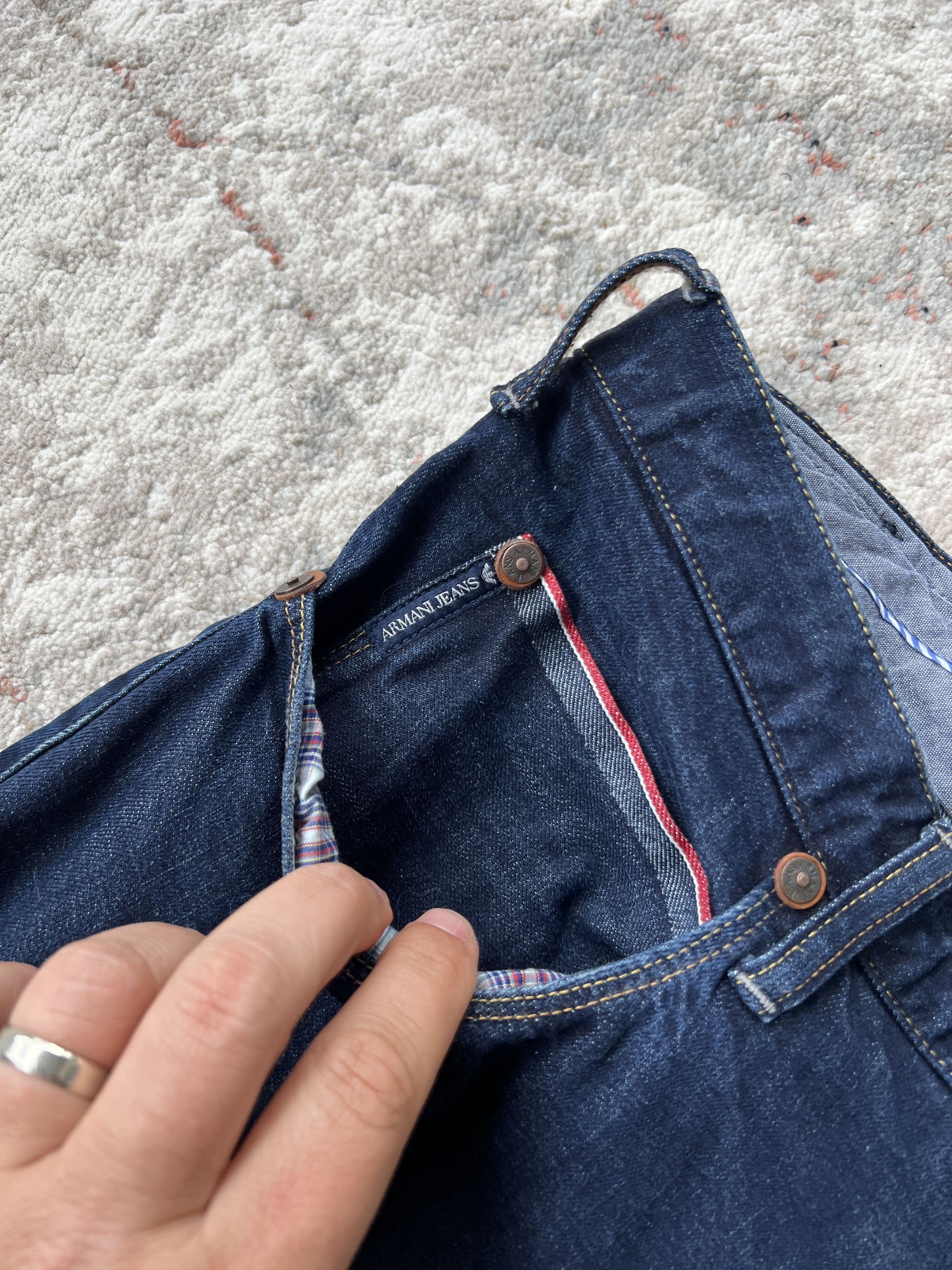 Armani Armani Jeans Metal Logo Size US 36 / EU 52 - 4 Thumbnail