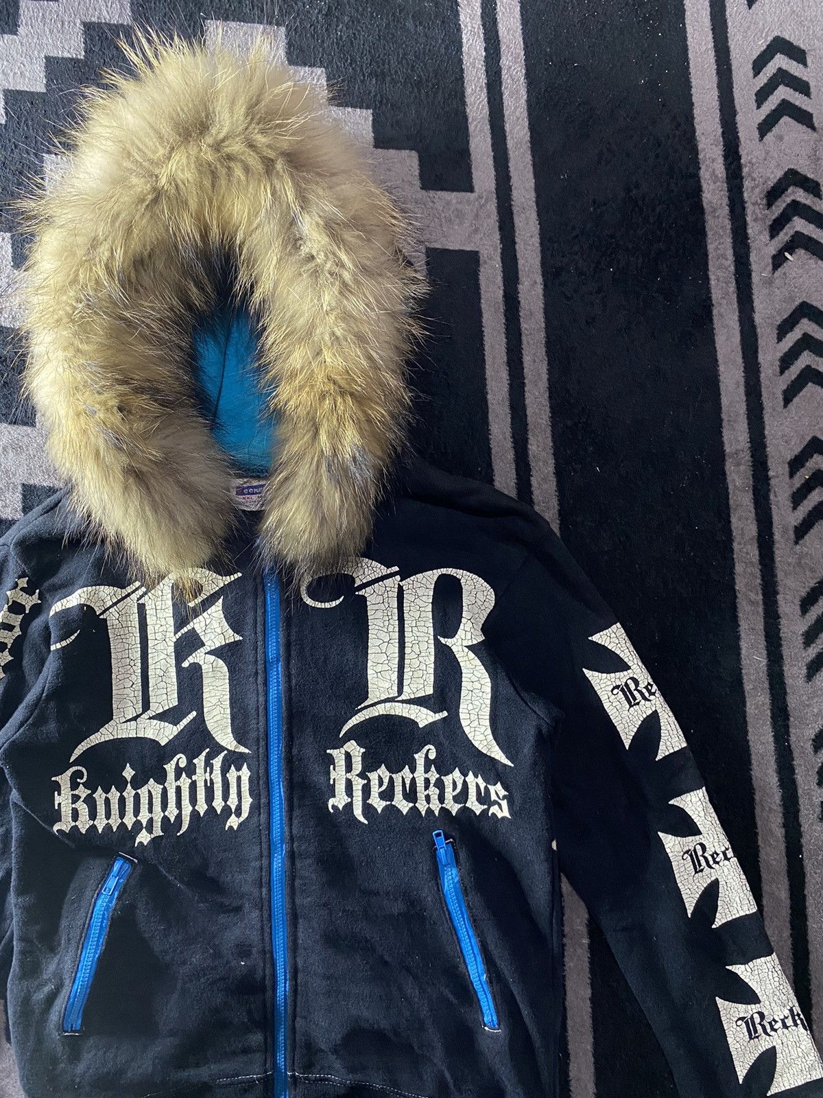 Isamu Katayama Backlash Vintage Reckers poem fur hoodie ifsixwasnine style Size US S / EU 44-46 / 1 - 6 Thumbnail