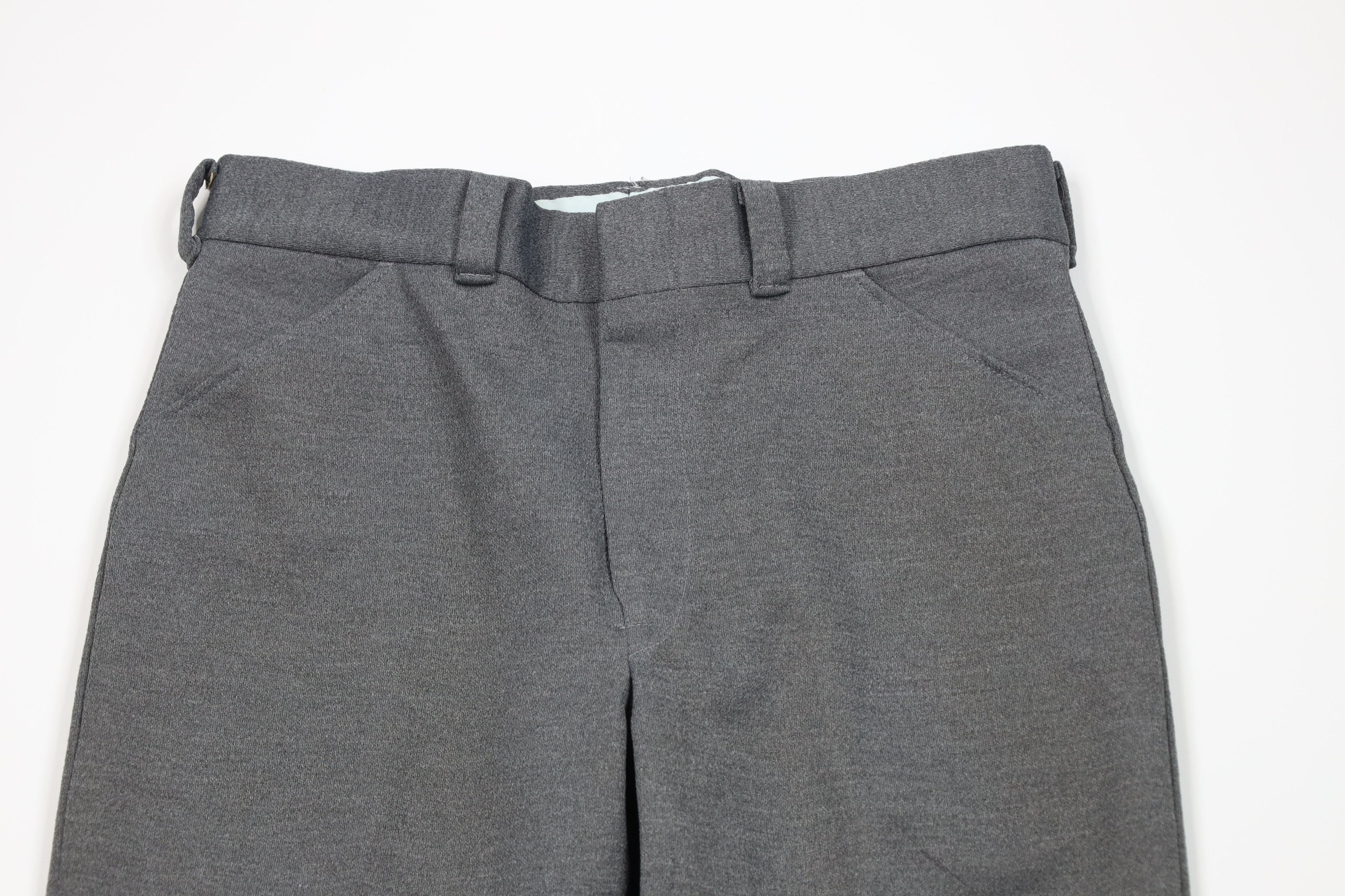 Vintage Vintage 70s Streetwear Knit Flared Wide Leg Chino Pants USA Size US 32 / EU 48 - 2 Thumbnail