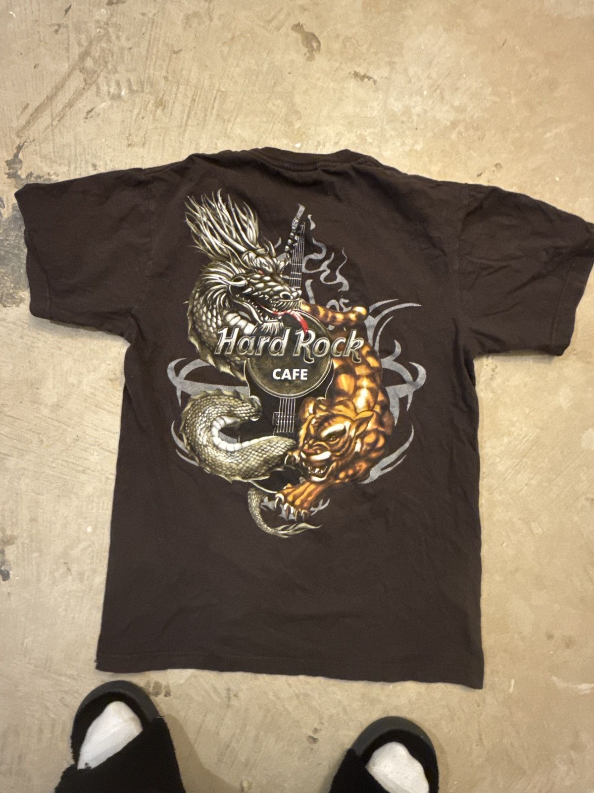 Band Tees × Vintage Vintage Hard Rock Tee Size US M / EU 48-50 / 2 - 1 Thumbnail