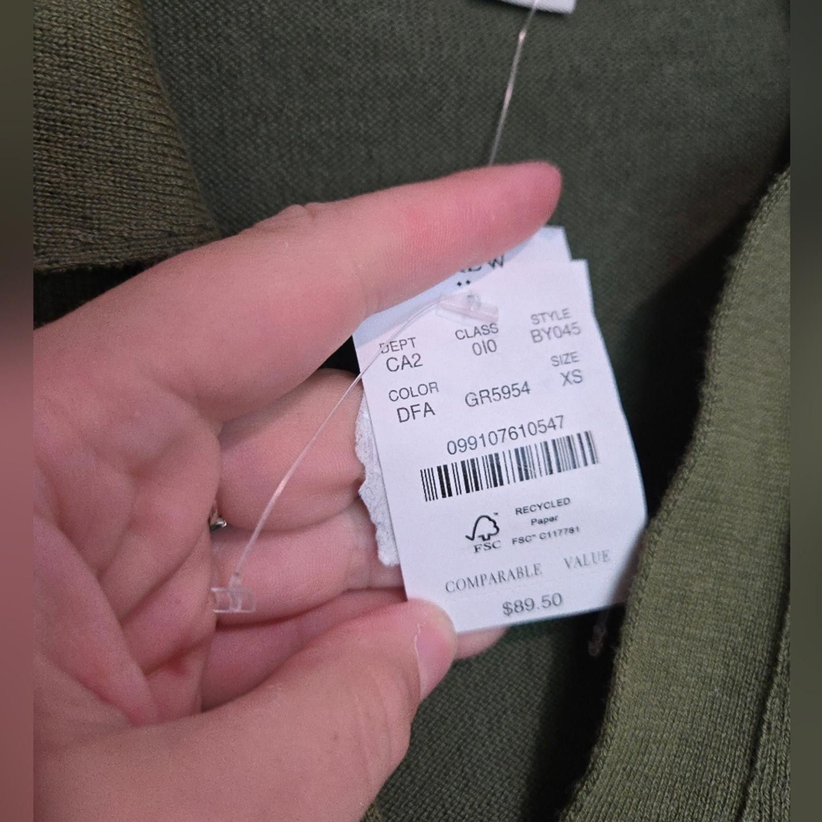 J.Crew J Crew Cotton Sweater Polo Size XS / US 0-2 / IT 36-38 - 3 Thumbnail