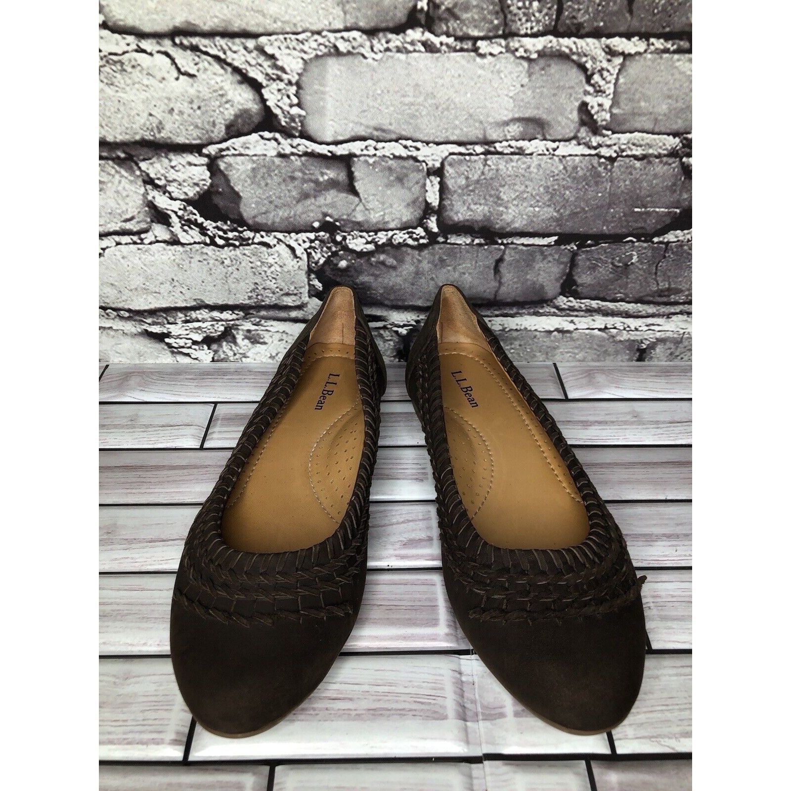 L.L. Bean L.L. Bean Brown Suede Leather Casual Flats Shoes Women’s Sz Size US 6 / IT 36 - 14 Thumbnail