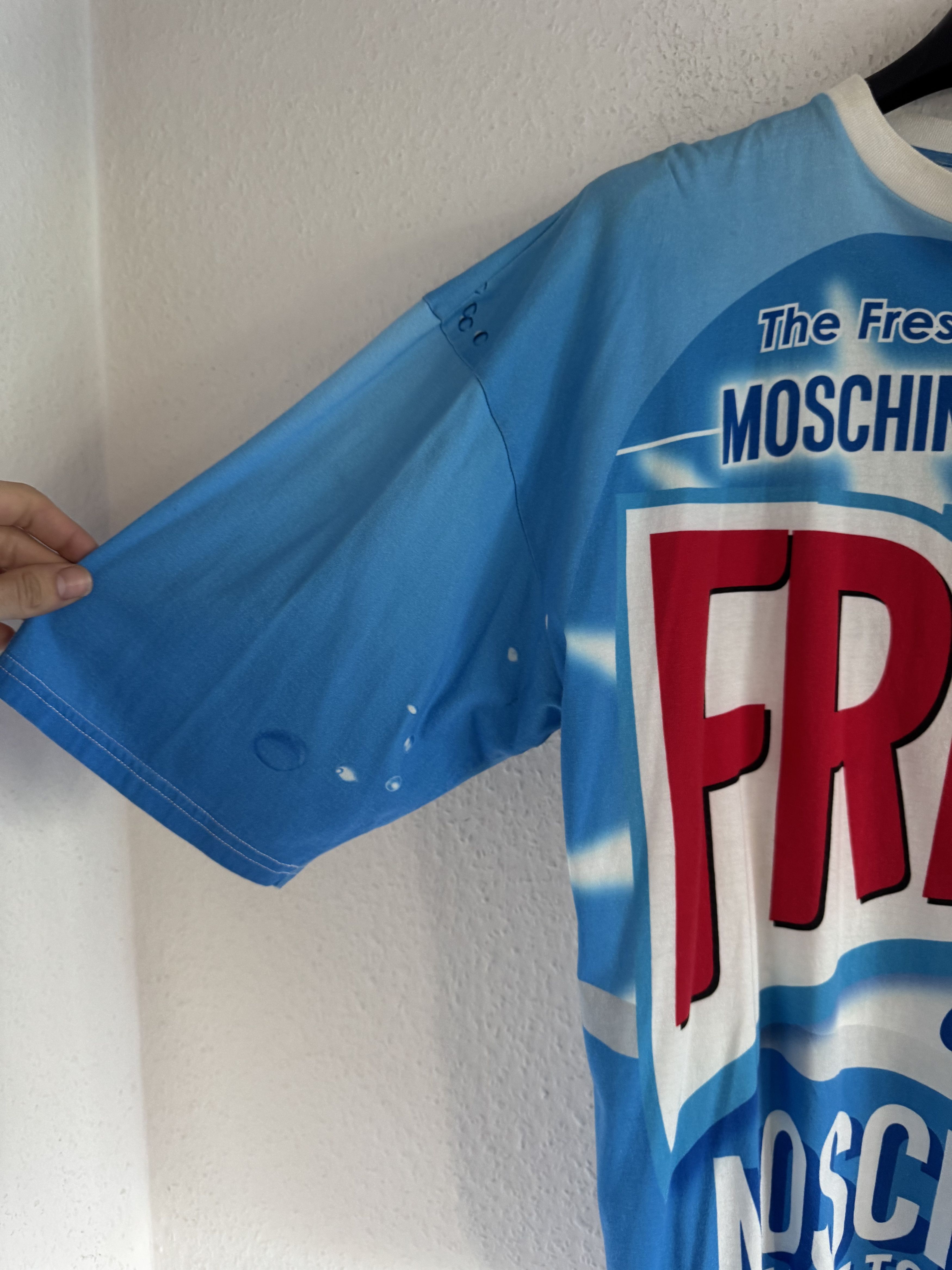 Moschino Fresh Fragrance Graphic Oversized T-Shirt Size US XXS / EU 40 - 3 Thumbnail