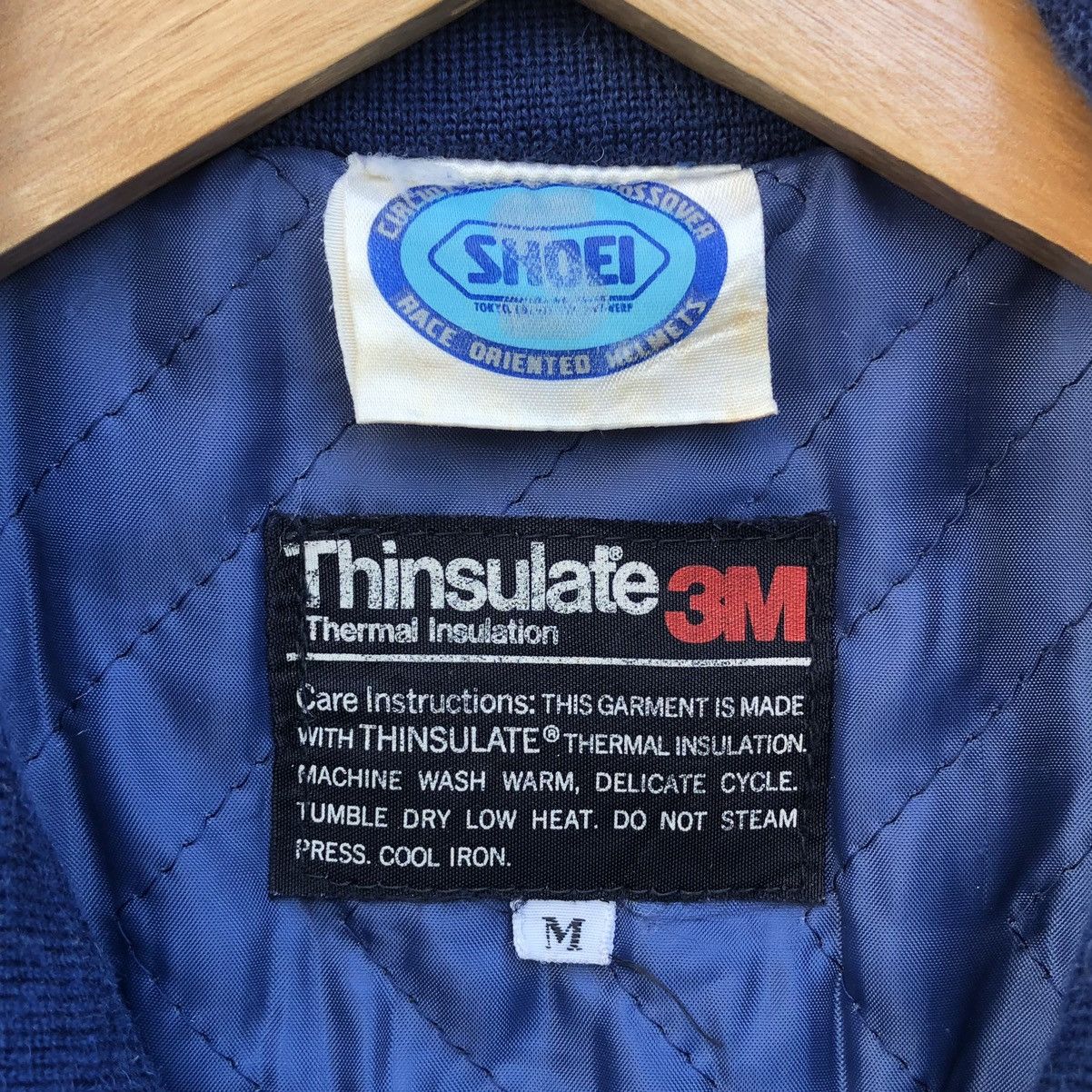 Sports Specialties Vintage SHOEI Thinsulate Rider Bomber Jacket Size US M / EU 48-50 / 2 - 22 Thumbnail