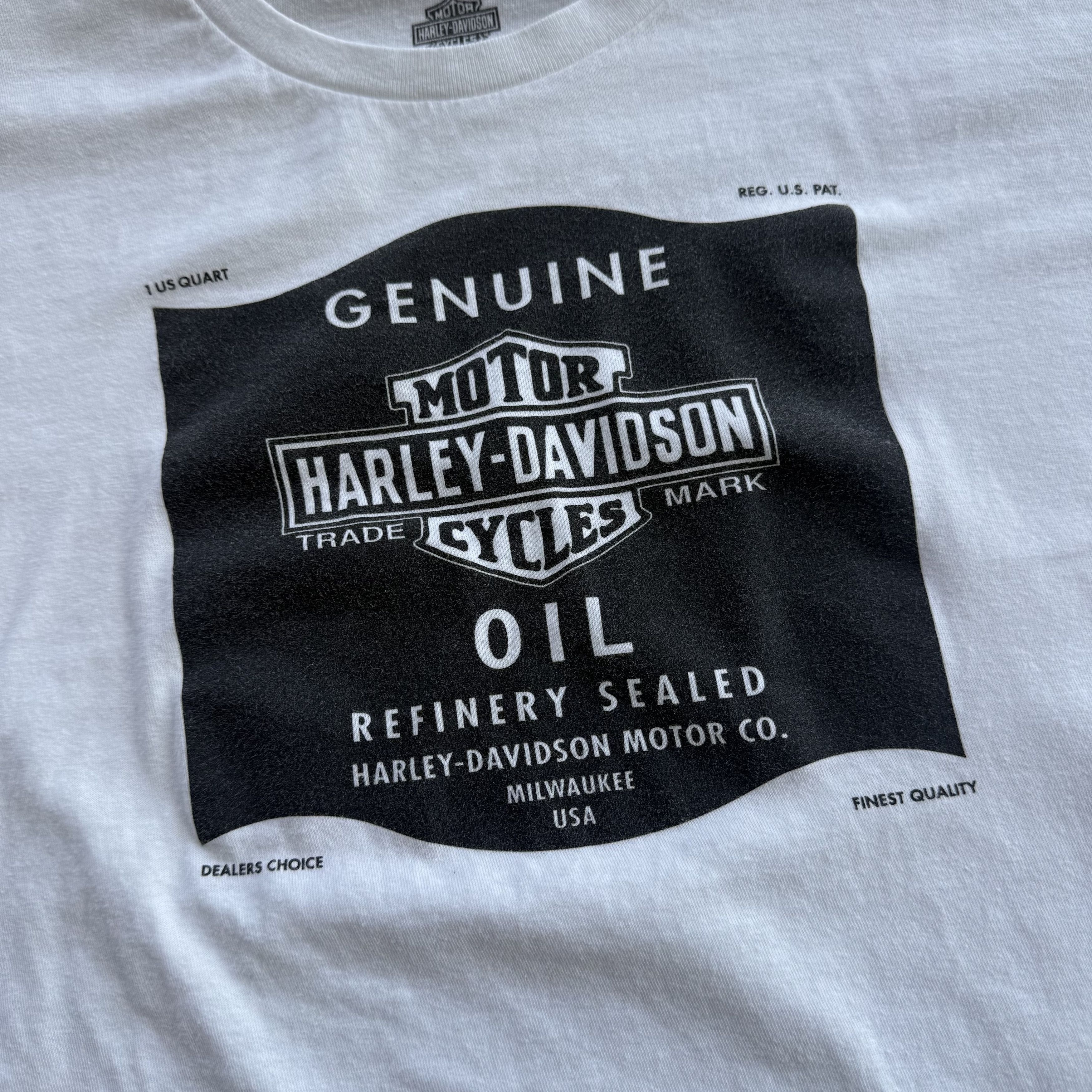 Harley Davidson Harley Davidson Oil T Shirt Size US XXL / EU 58 / 5 - 2 Thumbnail