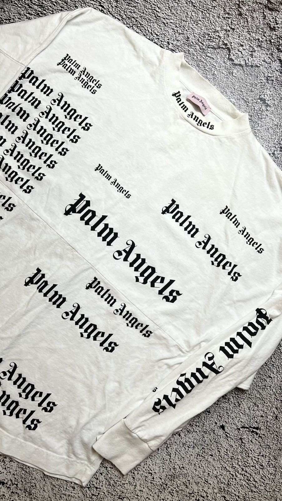 Palm Angels Palm angels multi logo all over print long sleeve Size US L / EU 52-54 / 3 - 3 Thumbnail
