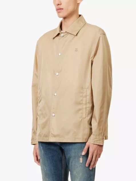 Givenchy o1srvl11e0326 Long-Sleeve Regular-Fit Shirt in Beige Size US XS / EU 42 / 0 - 3 Thumbnail