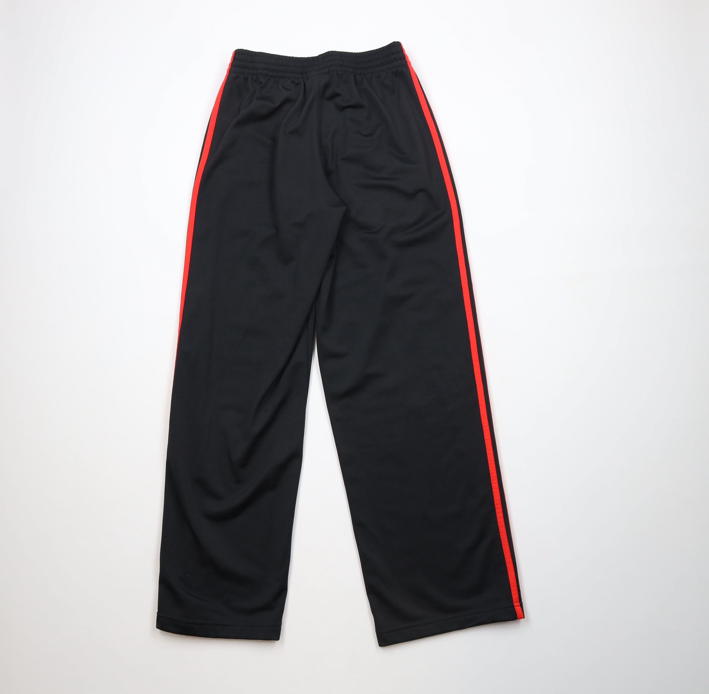 Adidas × Vintage Vintage Adidas Spell Striped Wide Leg Sweatpants Pants Black Size US 34 / EU 50 - 9 Thumbnail