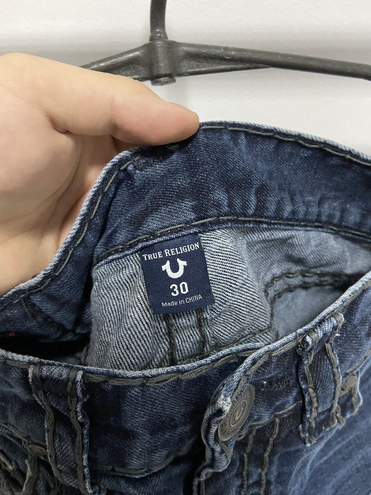 True Religion × Vintage True Religion jeans Pants Selvedge Vintage Y2K Size US 30 / EU 46 - 7 Thumbnail