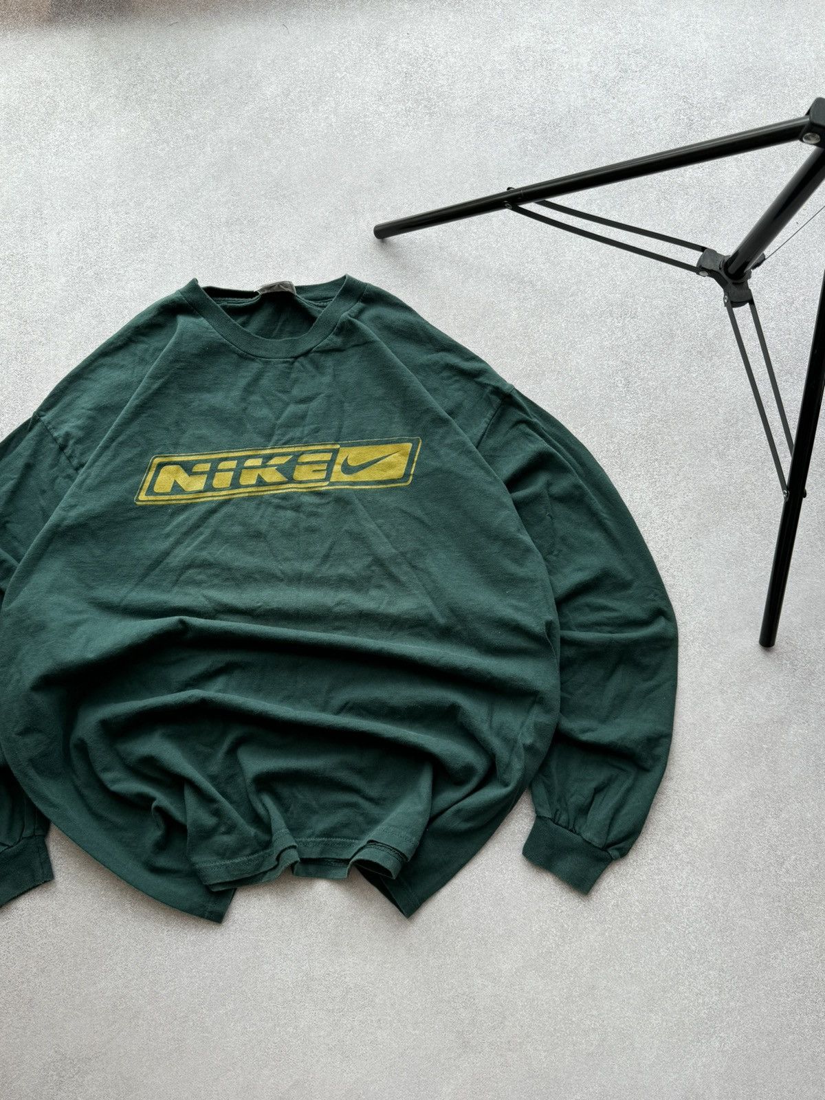 Nike Vintage Nike distressed Y2K long sleeve Size US XL / EU 56 / 4 - 5 Thumbnail