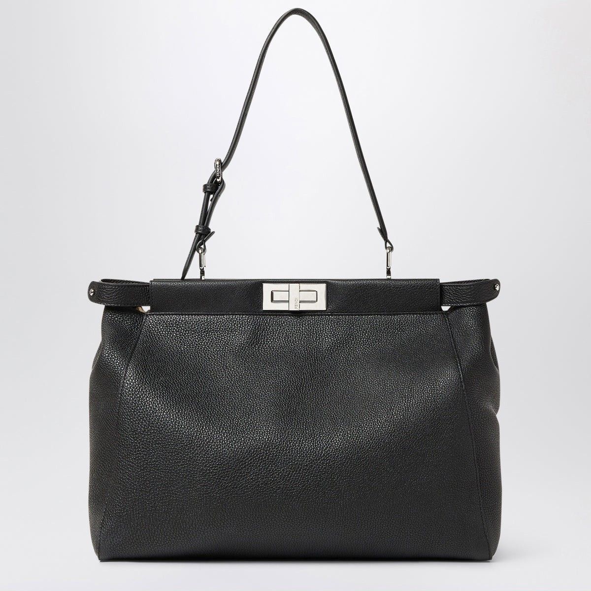 Fendi FENDI $6500 My Peekaboo Large Black Leather Bag New & Authen Size ONE SIZE - 5 Thumbnail