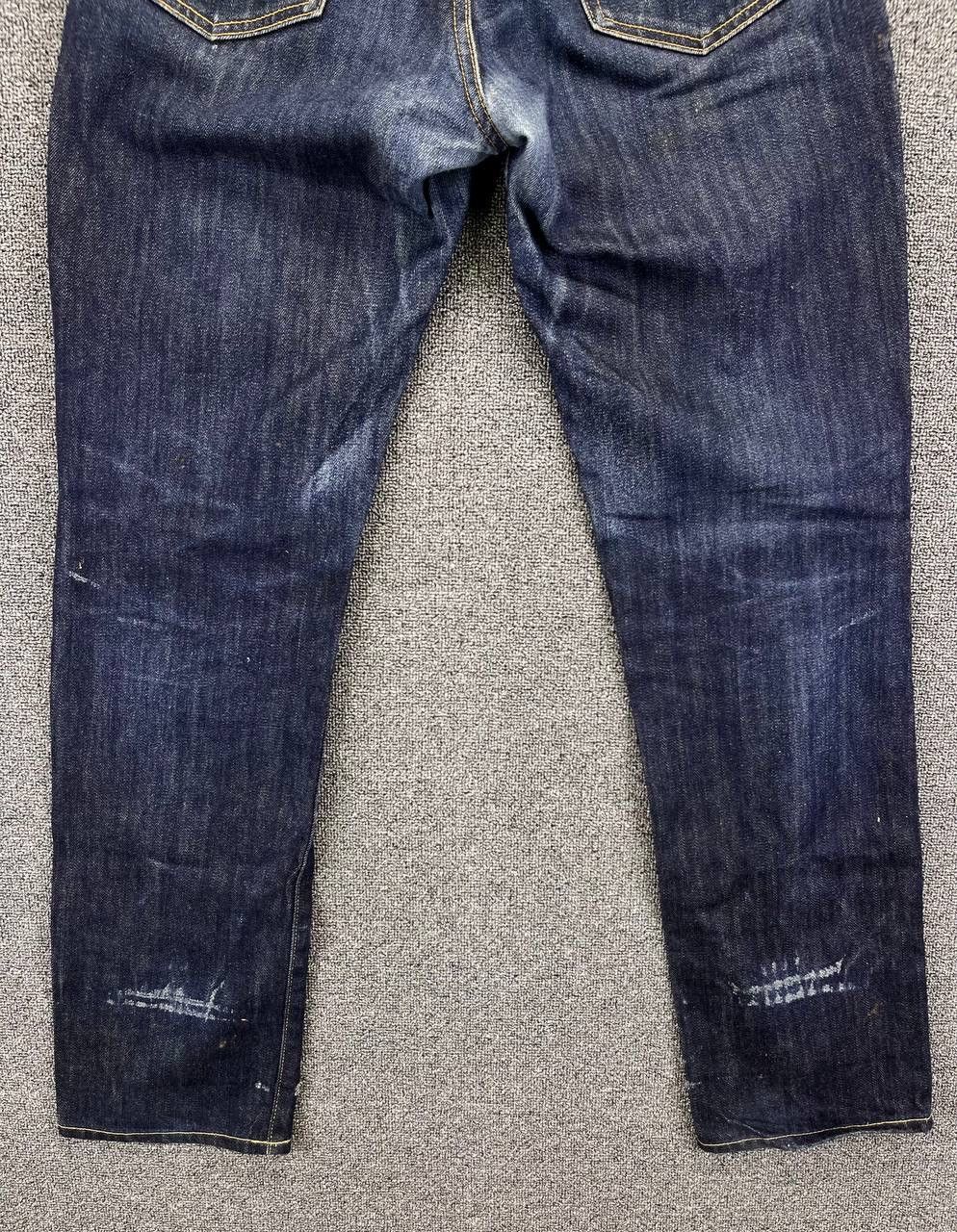 Japanese Brand Vintage Uniqlo Regular Fit Jeans Trashed Punk Denim Pants Size US 30 / EU 46 - 10 Thumbnail