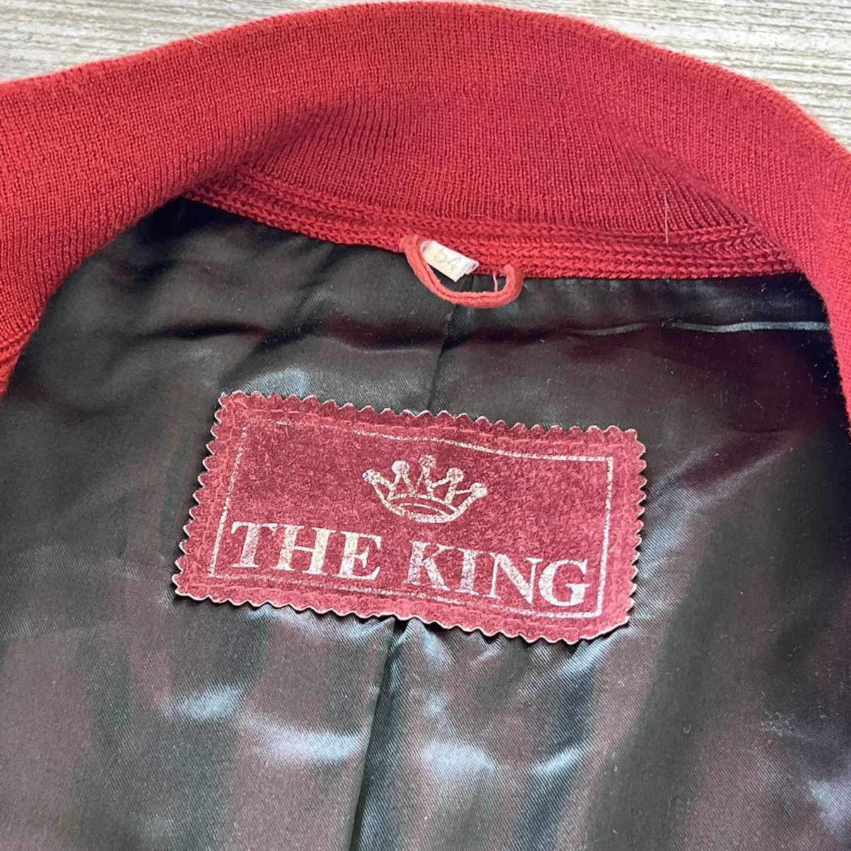 Vintage The King Vintage Leather Jacket Size US XL / EU 56 / 4 - 5 Thumbnail