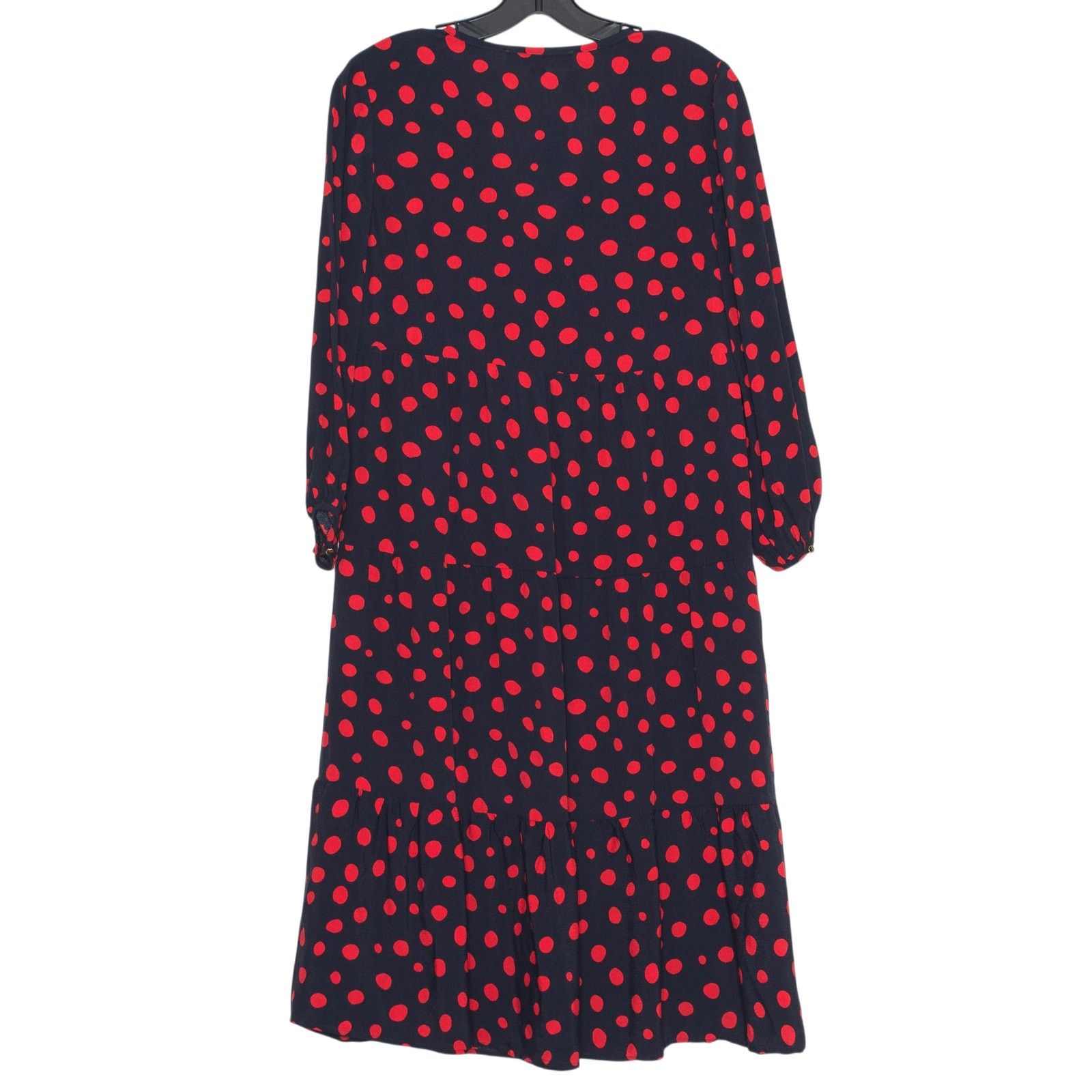 Loft NWT Loft Dress Polka Dot Black Red XXSP Feminine Office Size XXS / US 00 / IT 34 - 3 Thumbnail
