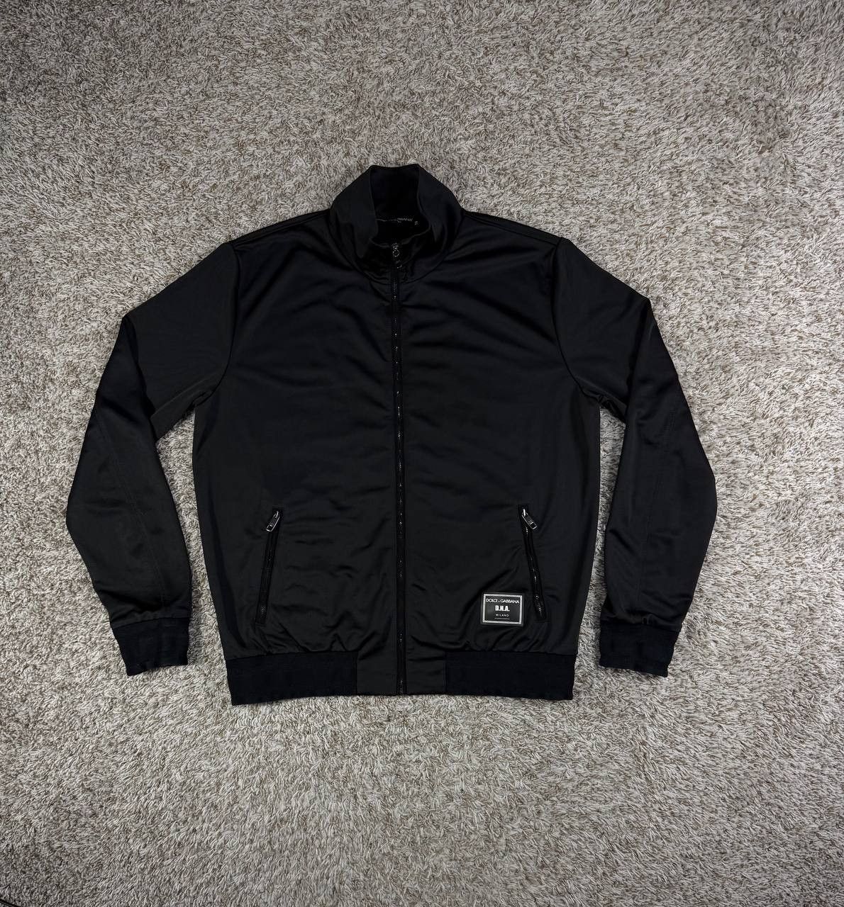 Dolce & Gabbana D.N.A Logo Plaque Patch Track Jacket