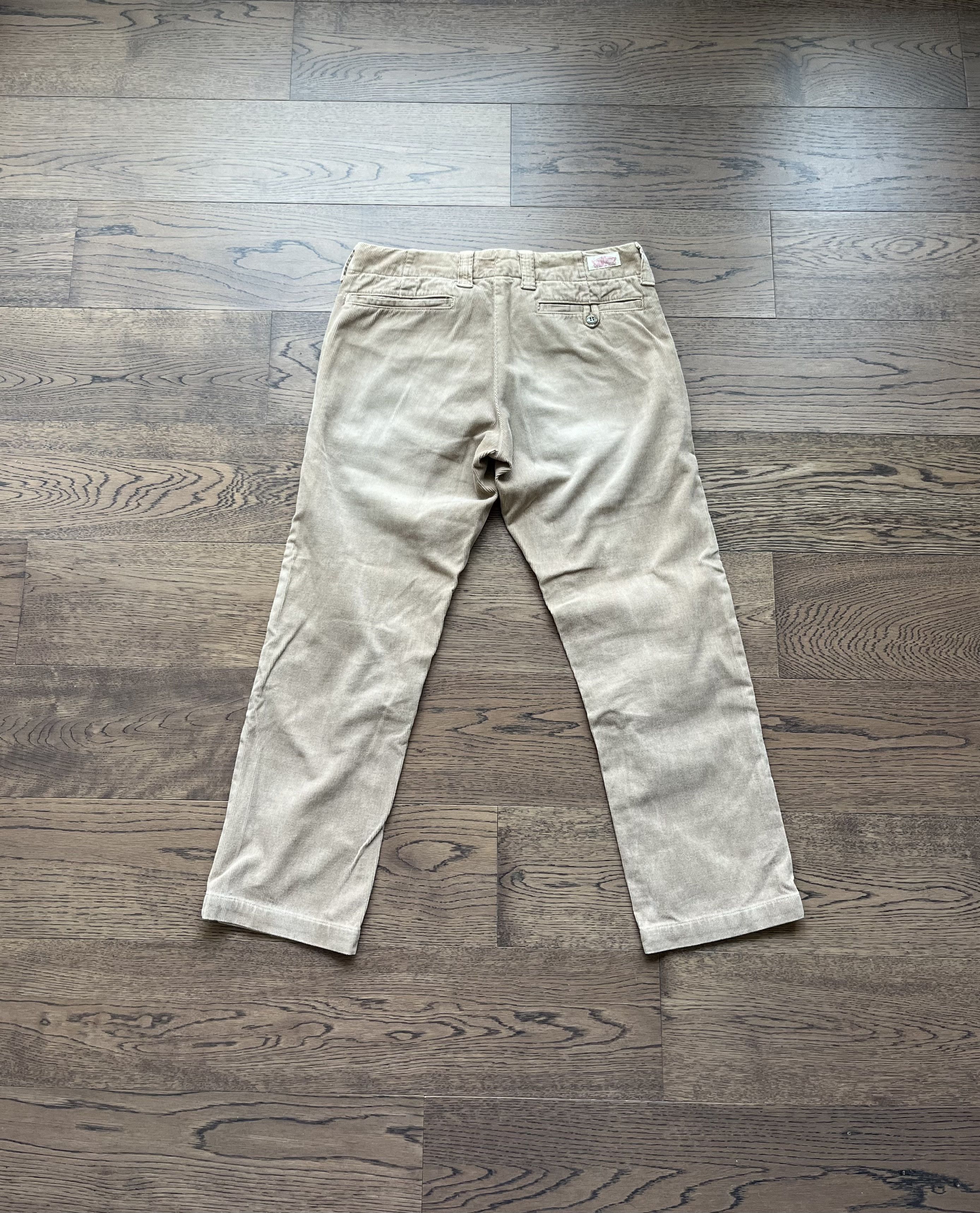HOLLYWOOD RANCH MARKET Hollywood Ranch Market HRM Mens Brown Cotton Corduroy Pants Size US 30 / EU 46 - 9 Thumbnail