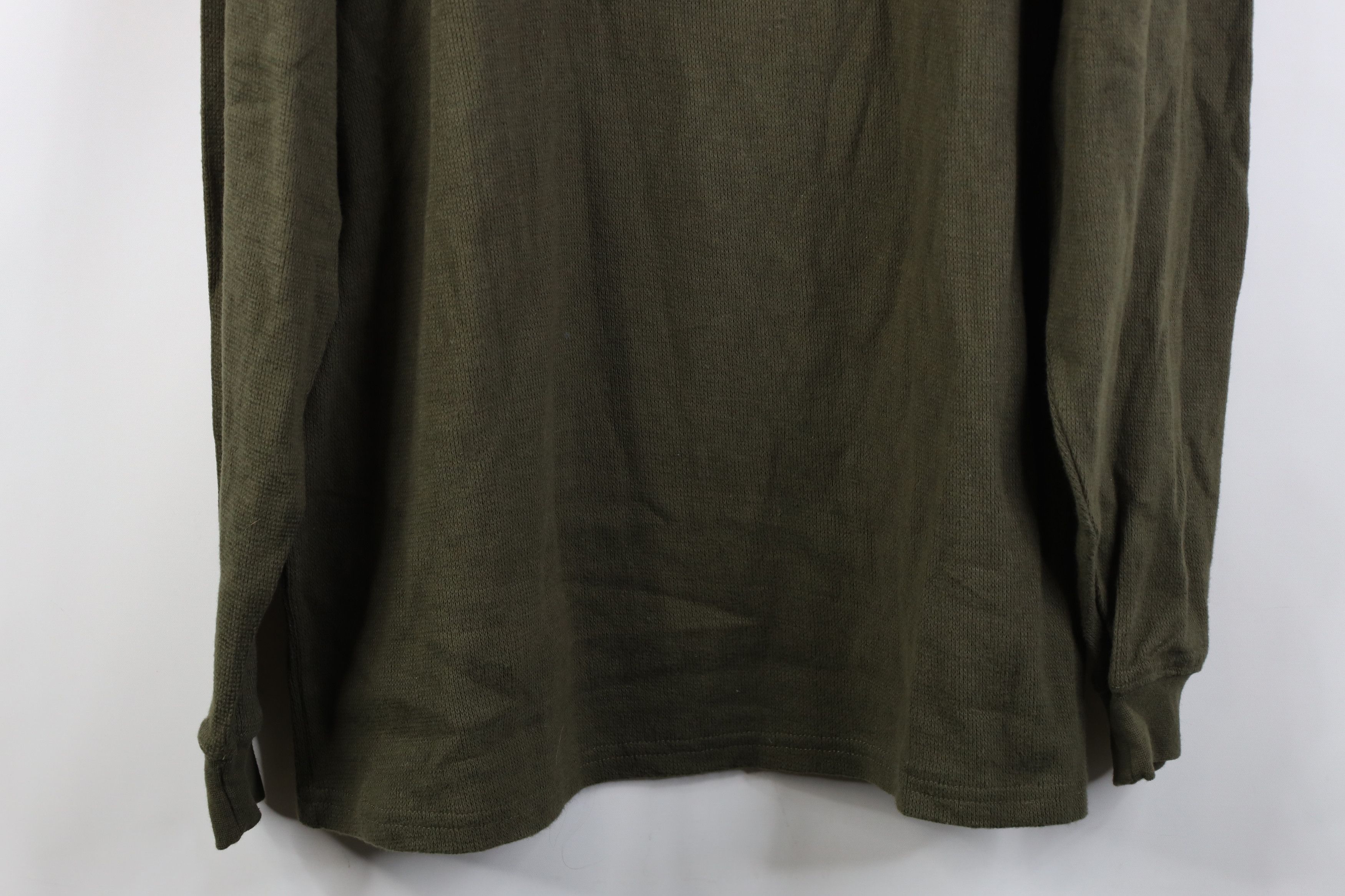 Vintage Deadstock Vintage 90s Streetwear Knit Mock Neck T-Shirt Size US M / EU 48-50 / 2 - 3 Thumbnail