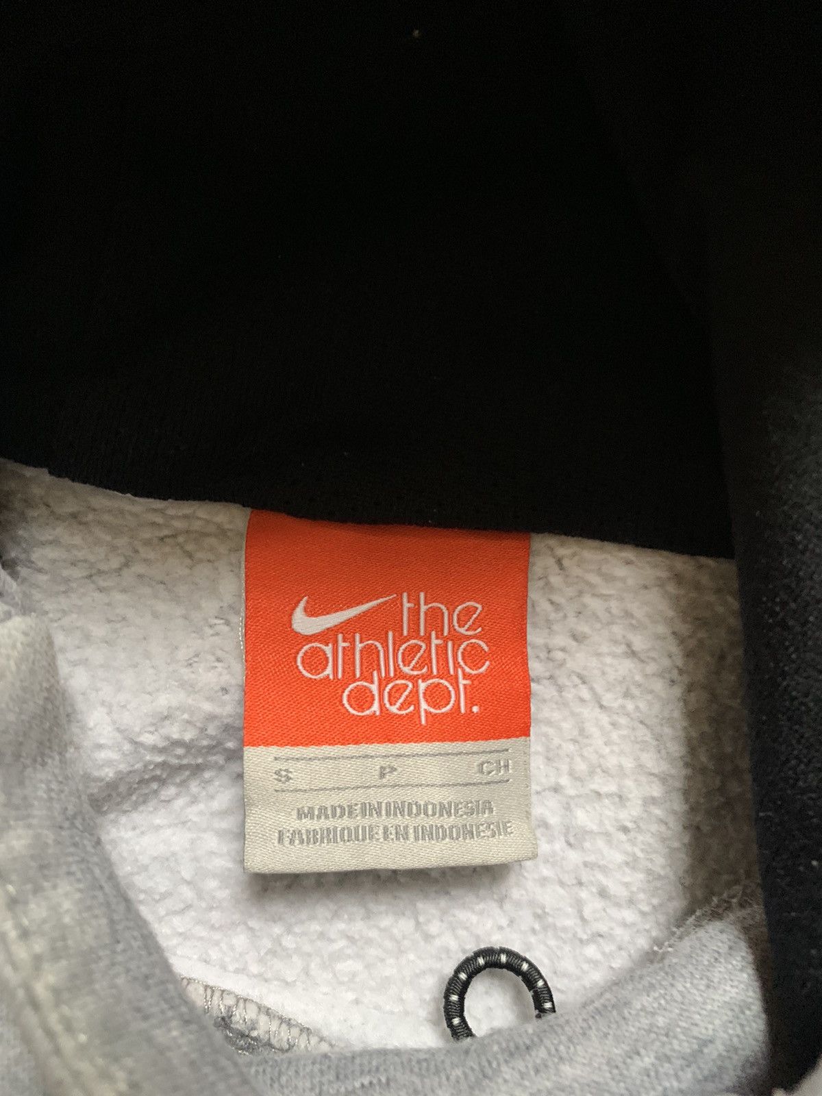 Nike Vintage Nike Boxy Fit Hoodie Spell Out Swoosh Grey Y2K USA Size US S / EU 44-46 / 1 - 4 Thumbnail