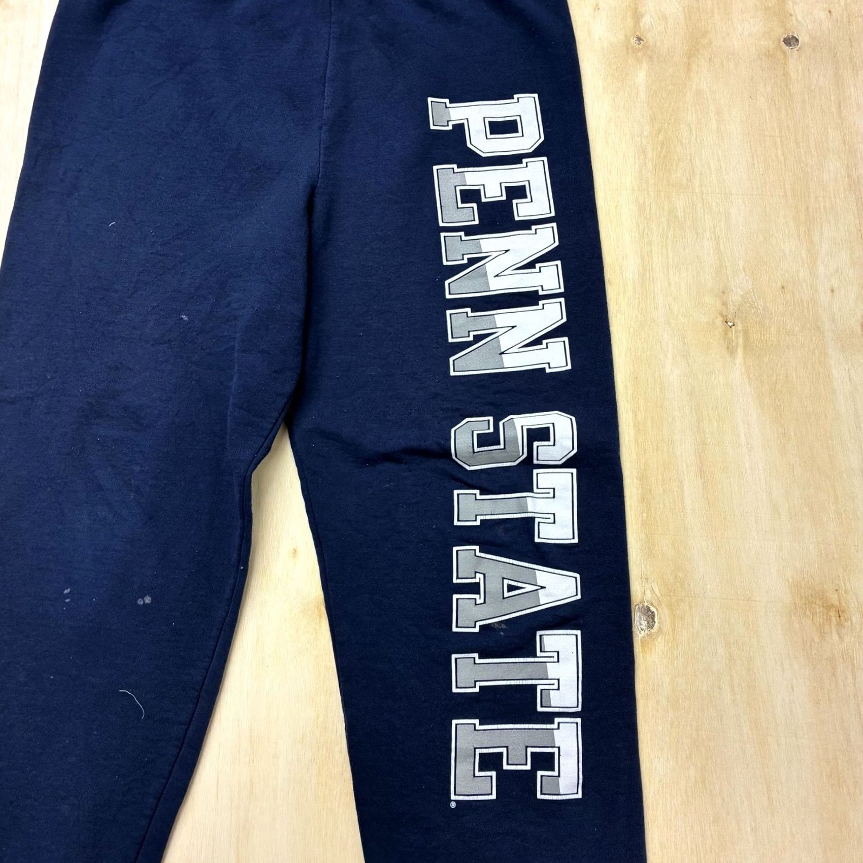 Jerzees VINTAGE Penn State Nittany Lions Sweatpants Mens Large Blue NCAA Jerzees Fleece Size US 33 - 3 Thumbnail