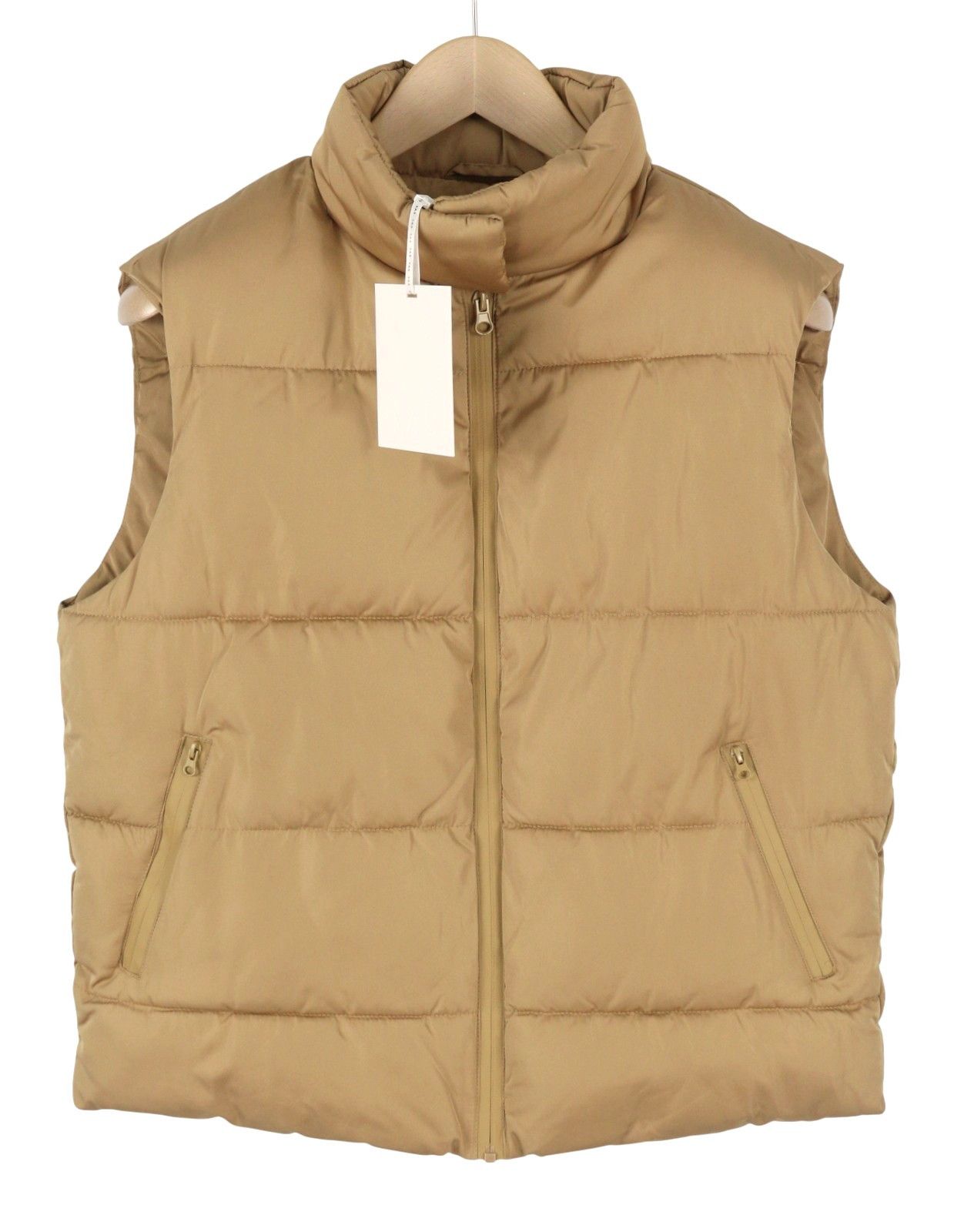 Other ROBERTA PADDED M Brown Quilted High Neck Zip 88037 Size M / US 6-8 / IT 42-44 - 2 Thumbnail