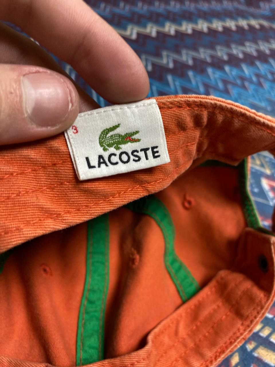 Lacoste × Vintage LACOSTE vintage cap Size ONE SIZE - 2 Thumbnail