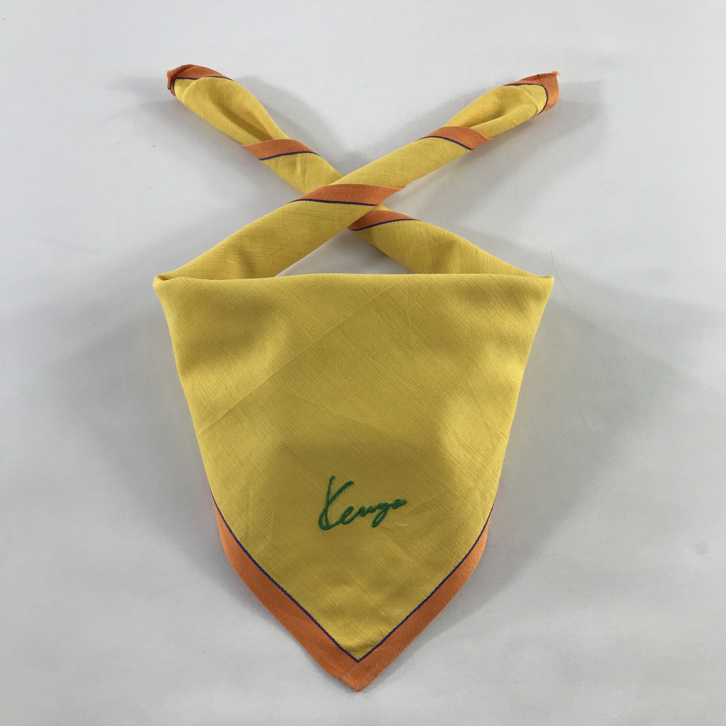 Kenzo × Vintage Kenzo Bandana / Handkerchief / Neckerchief - S372 Size ONE SIZE - 3 Thumbnail