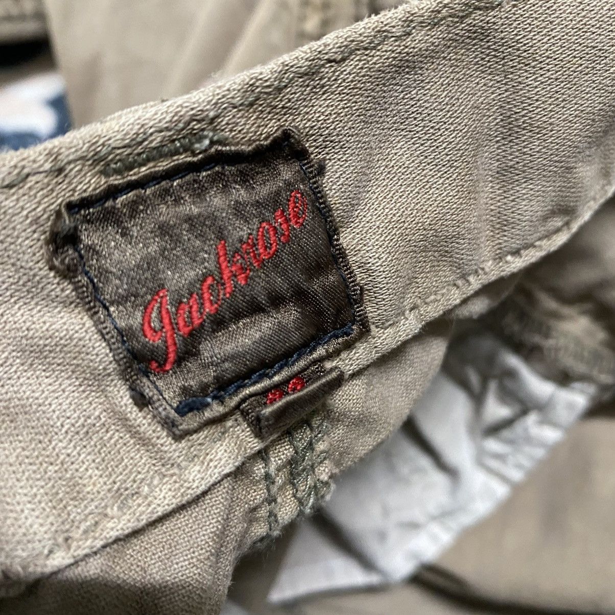JACKROSE JACK ROSE Double Waist Cargo Pants Distressed Size US 32 / EU 48 - 17 Thumbnail