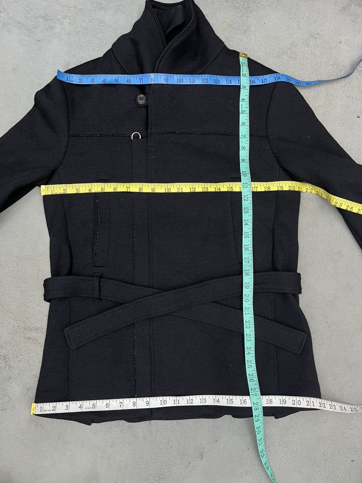 Kris Van Assche ARCHIVE🔥WOOL MELTON JACKET BY FORMER DIOR HOMME DIRECTOR Size US M / EU 48-50 / 2 - 14 Thumbnail
