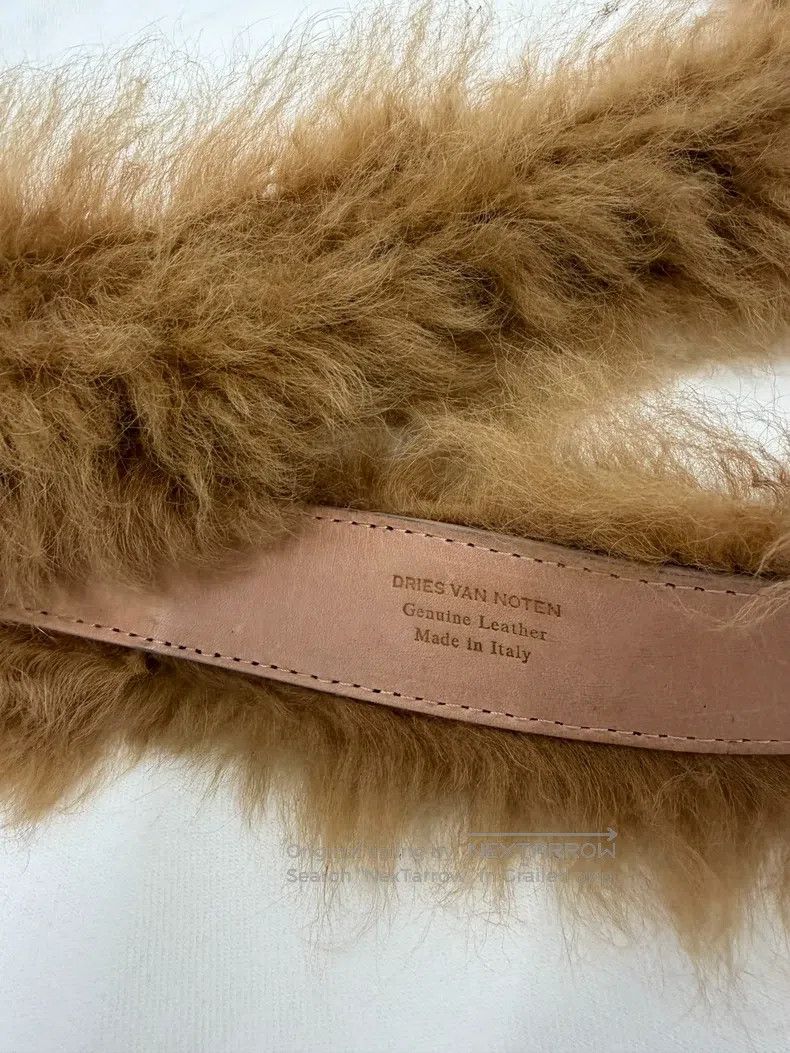 Dries Van Noten Dries Van Noten Furry Belt Size ONE SIZE - 3 Thumbnail