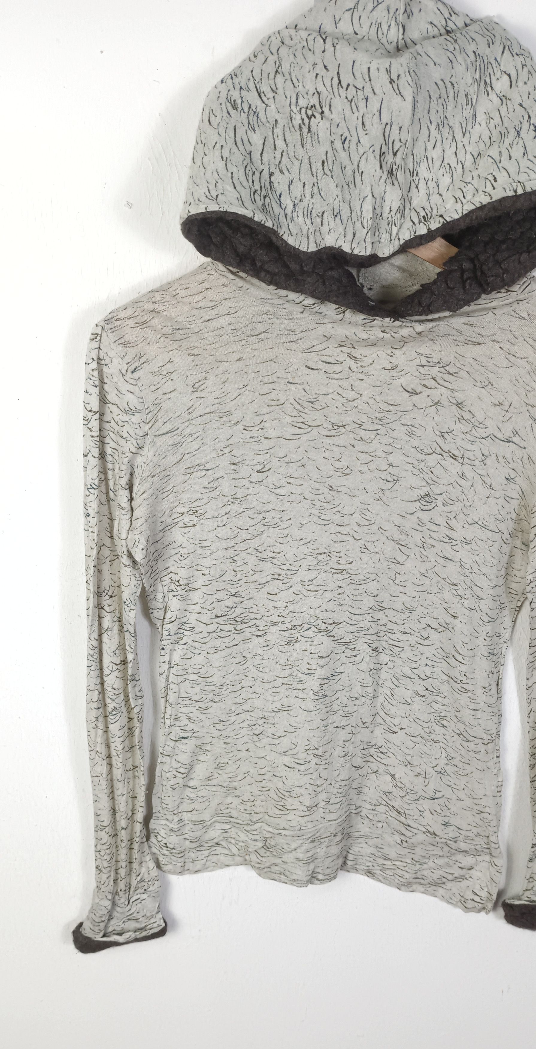 mina perhonen Mina Perhonen Angora Cachemire Hoodie Ifsixwasnine lgb style Size S / US 4 / IT 40 - 3 Thumbnail