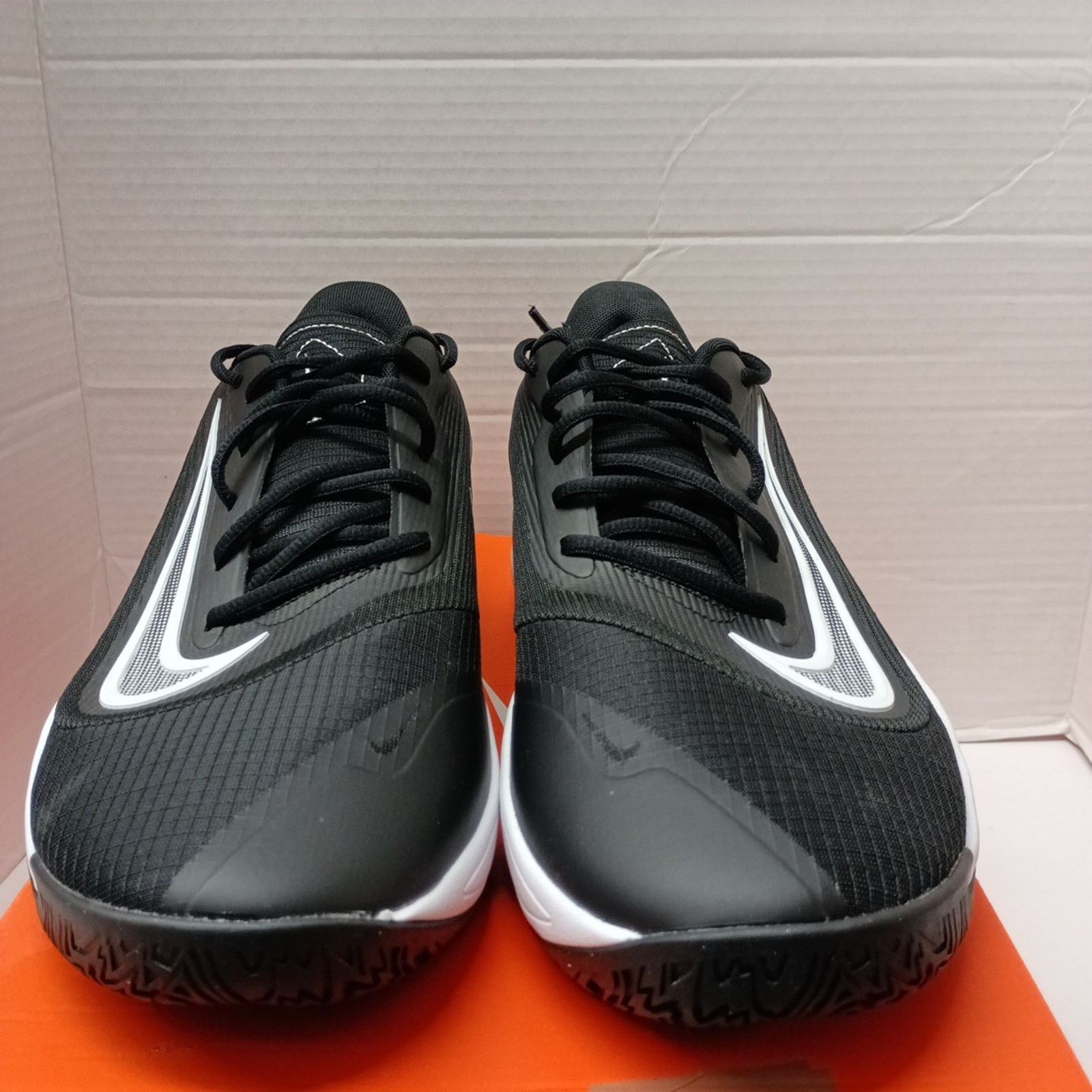 Nike Men's Nike Precision VII Basketball Sneakers Size 11 Black Size US 11 / EU 44 - 2 Thumbnail