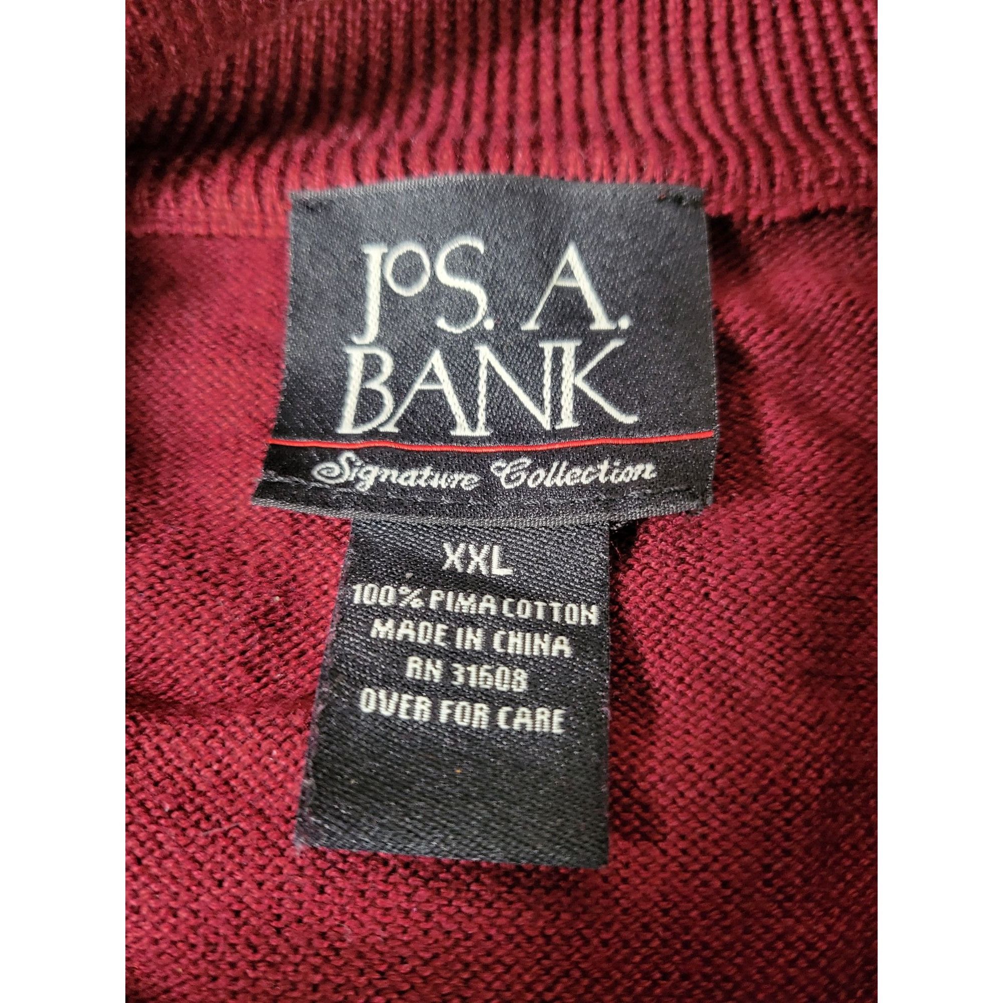 Jos. A. Bank Jos A. Bank Signature Pima Cotton Sweater Men Sz XXL Tight K Size US XXL / EU 58 / 5 - 6 Thumbnail