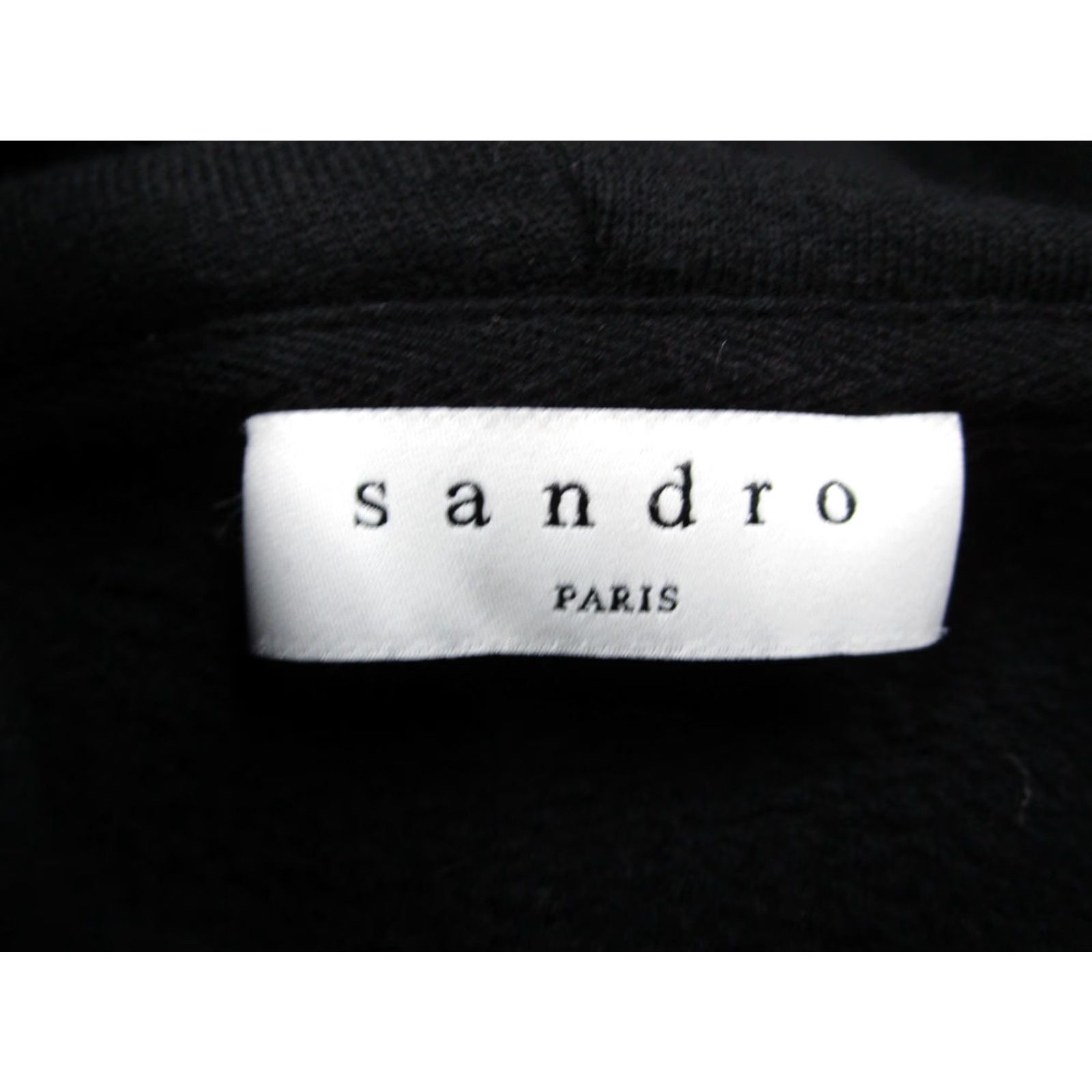 Sandro Sandro Hoodie Mens Medium Black Mr Happy Pullover Long Sleeve Kangaroo Pocket Size US M / EU 48-50 / 2 - 2 Thumbnail