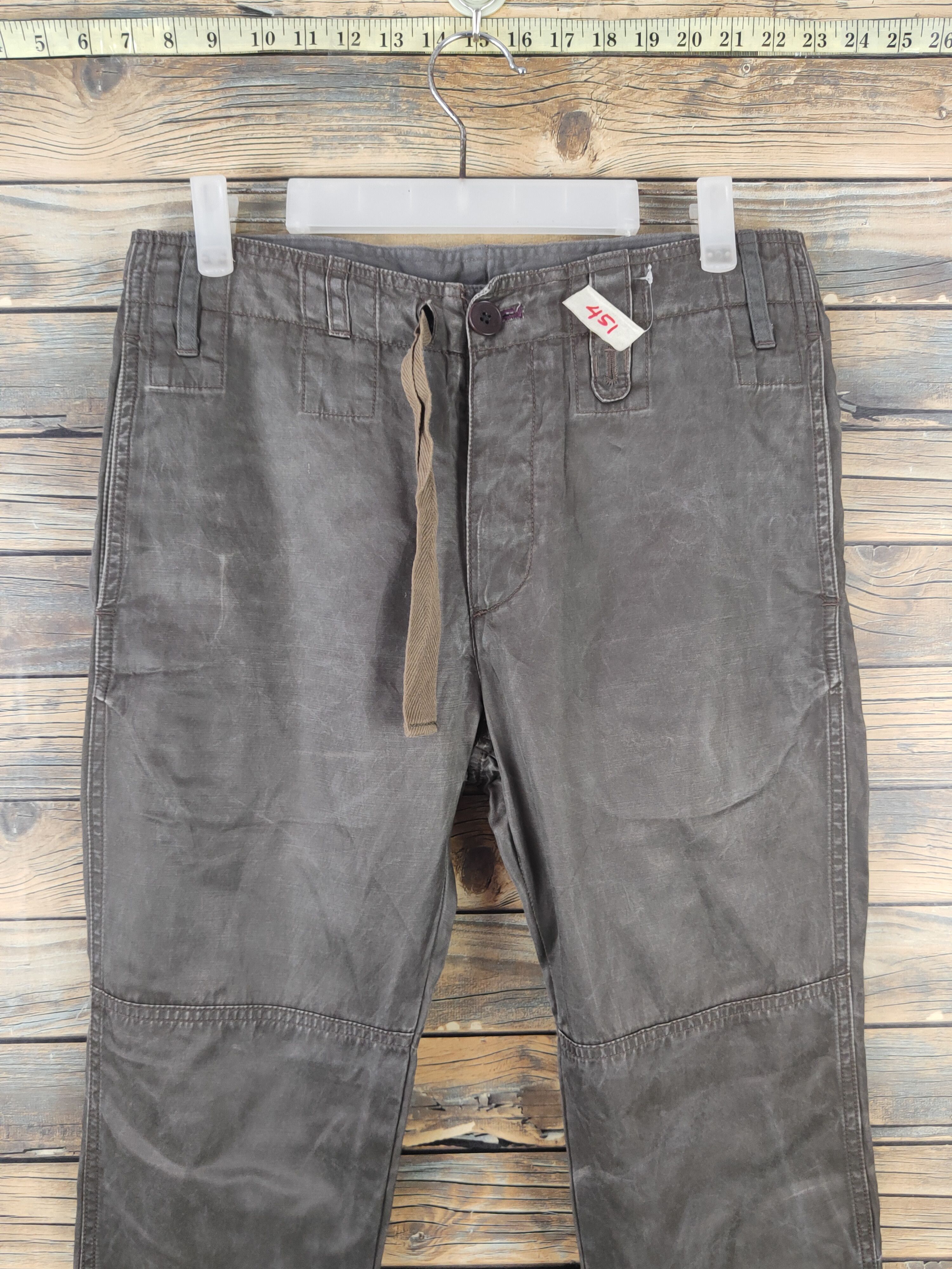 Paul Smith DL Paul Smith Olive Multipocket Tactical Cargo Pants #451 Size US 30 / EU 46 - 2 Thumbnail