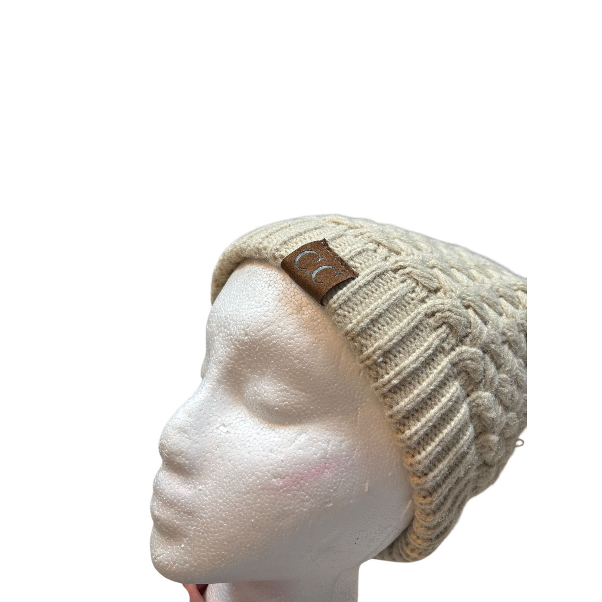 CCS C.C Knit Beanie Hat For Adults Soft Warm Winter Accessory Size ONE SIZE - 3 Thumbnail