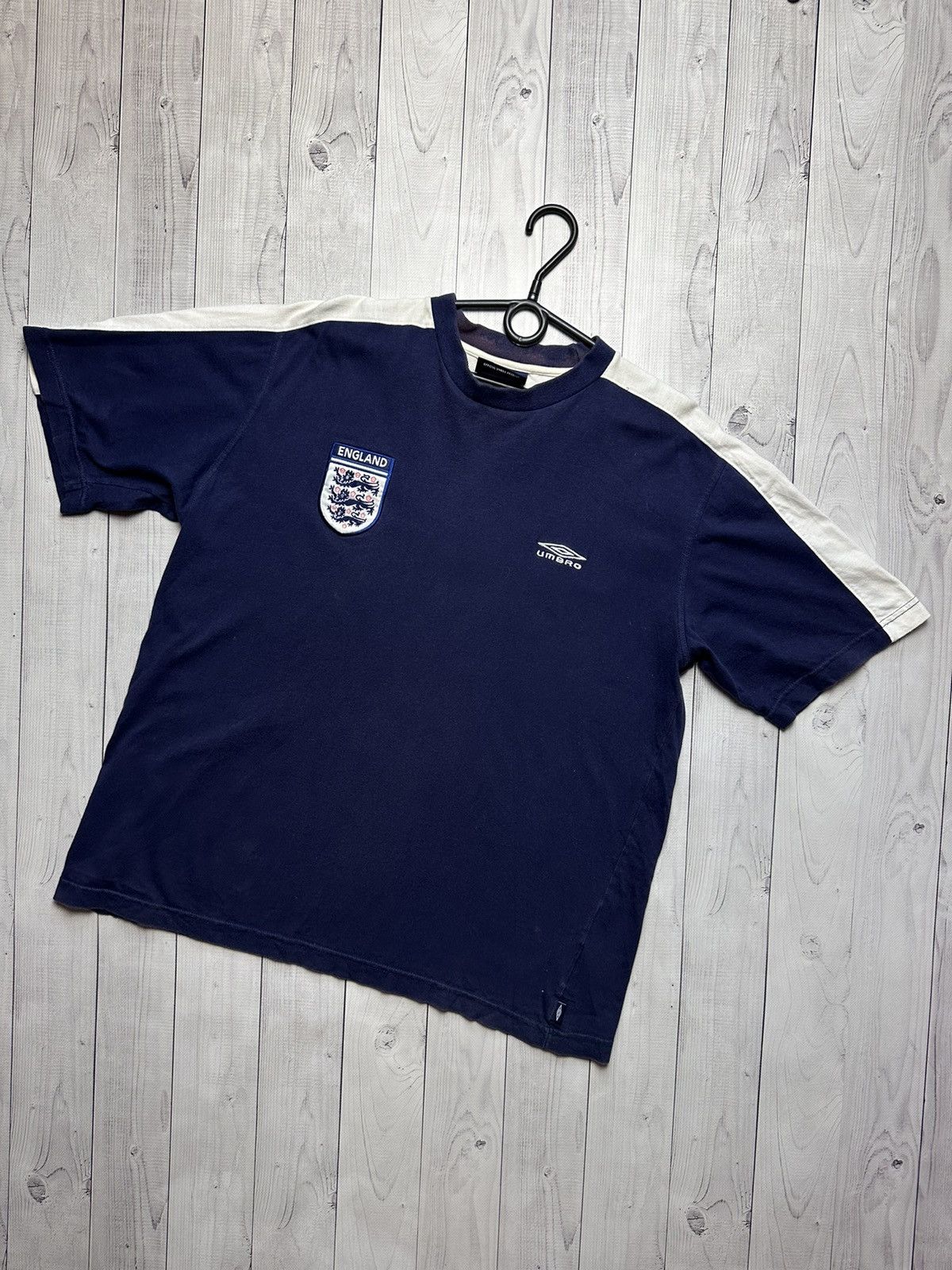 Umbro × Vintage Vintage Umbro England Carlsberg soccer tee size XL Size US XL / EU 56 / 4 - 2 Thumbnail
