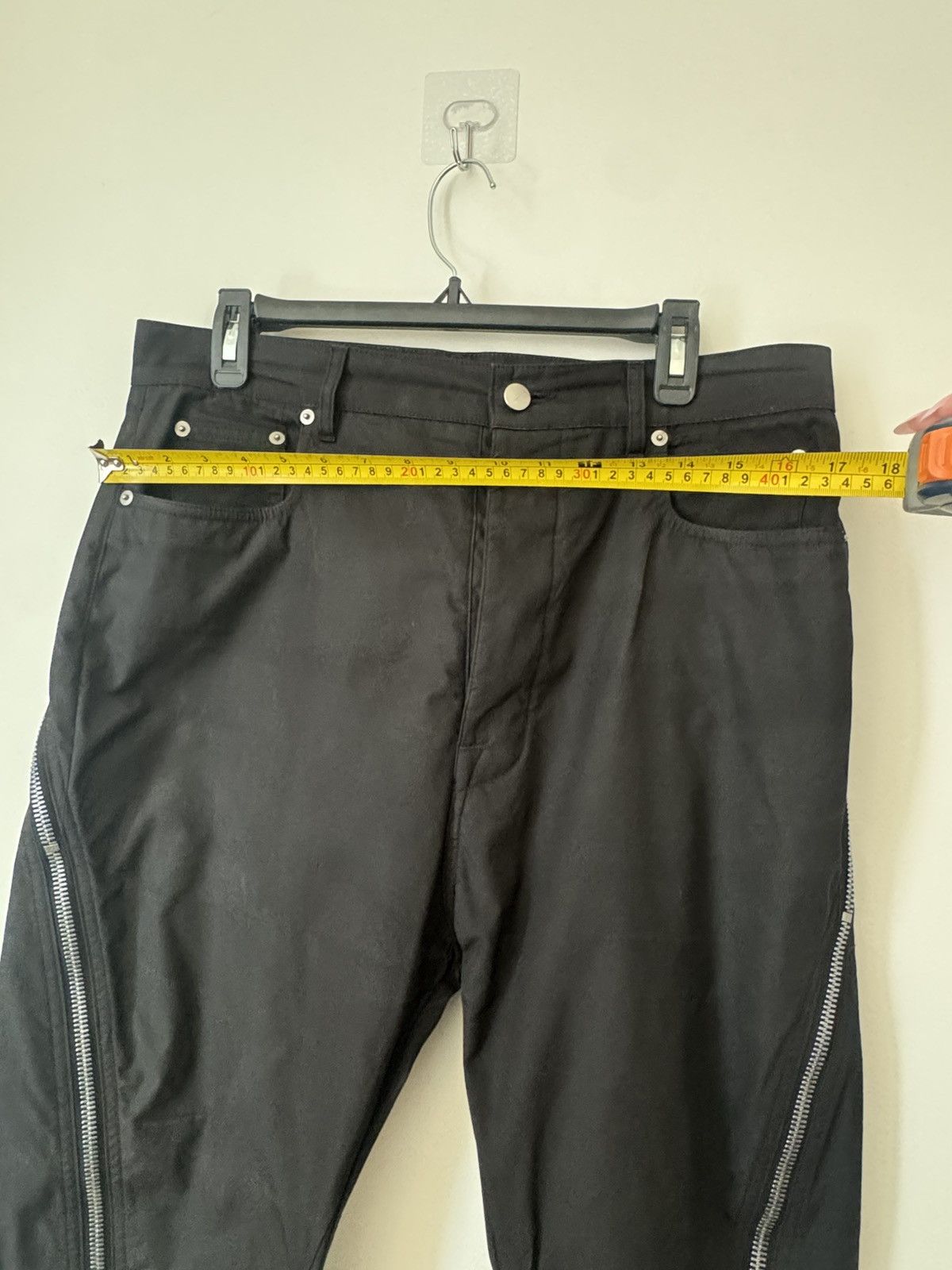 Rick Owens Rick Owens Drkshdw Bolan Banana Pants Black Size 33 Size US 33 - 6 Thumbnail