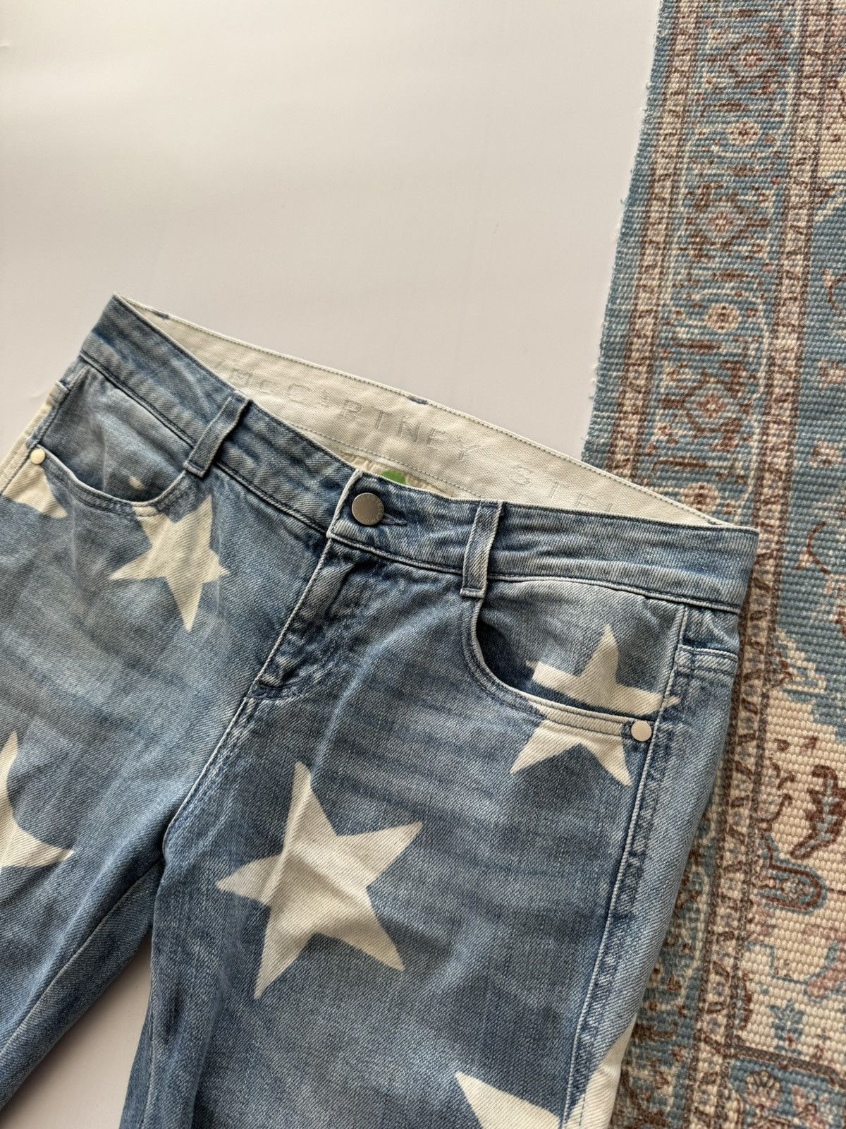 Stella McCartney Stella McCartney Star Print Jeans Size 27" / US 4 / IT 40 - 4 Thumbnail