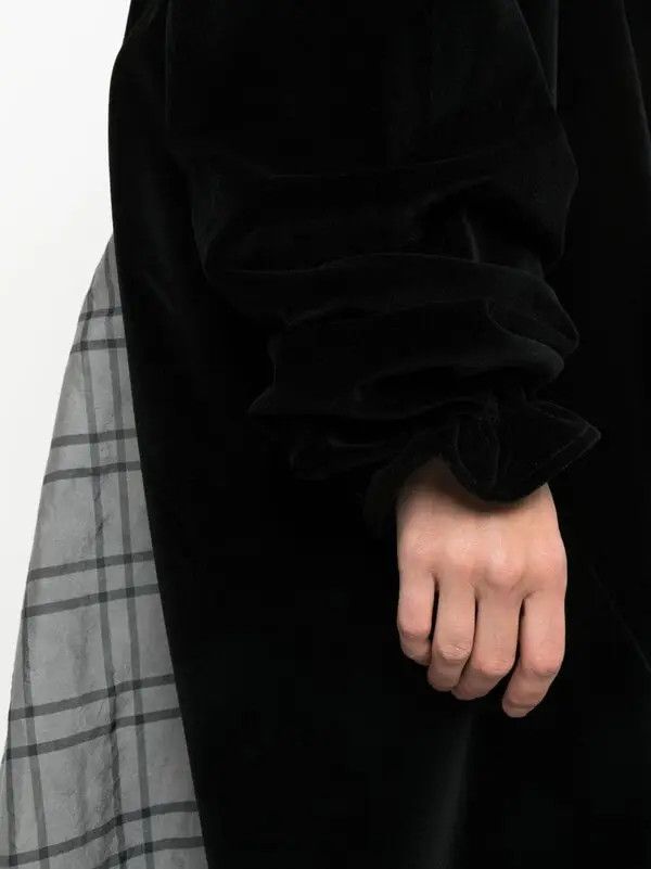 Maison Margiela o1y0625 Midi Dress in Gray/Black Size XS / US 0-2 / IT 36-38 - 5 Thumbnail