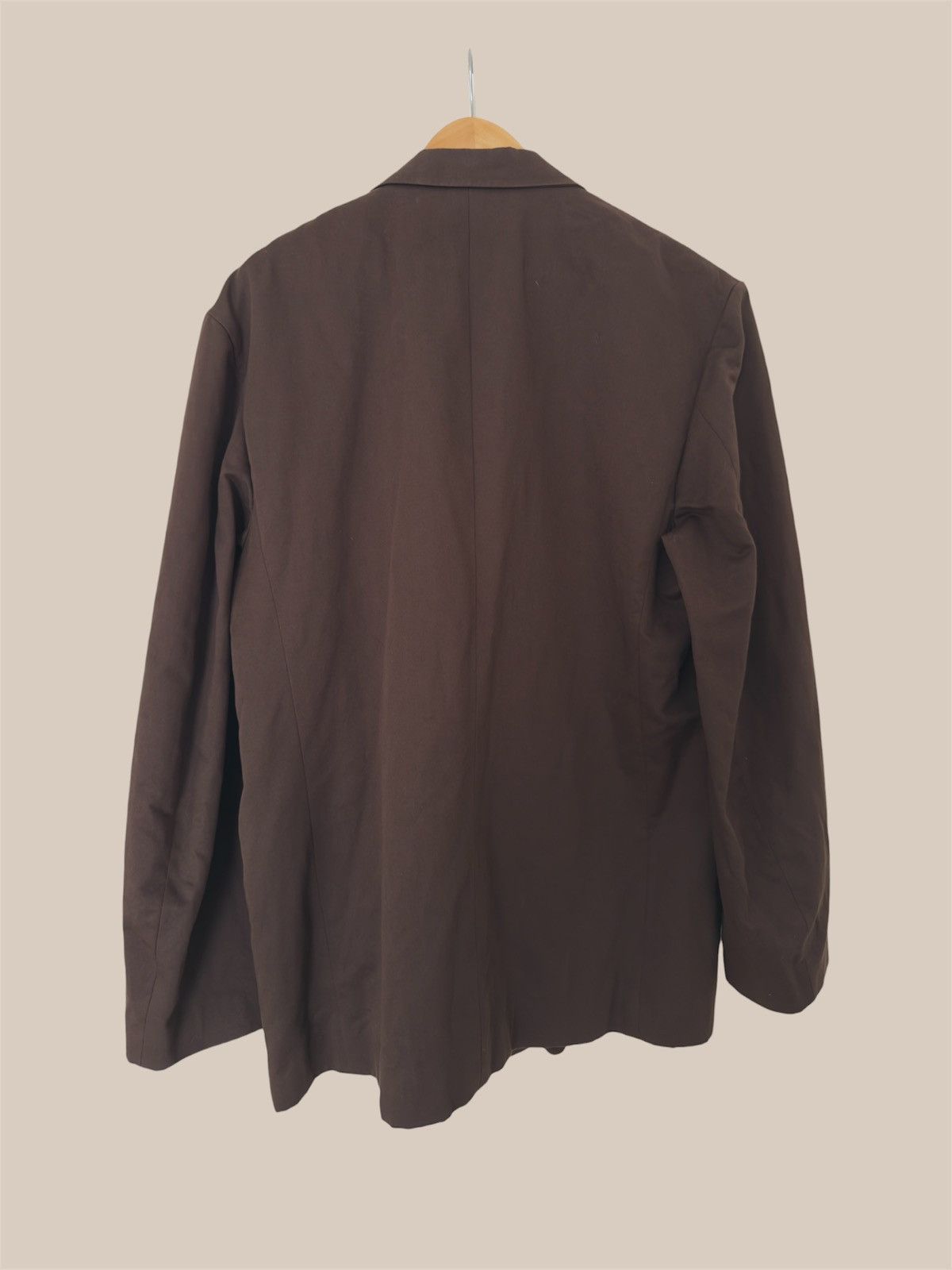 Lemaire Lemaire Cotton/Linen Two-Button Blazer - Brown - Size L Size 50R - 2 Thumbnail