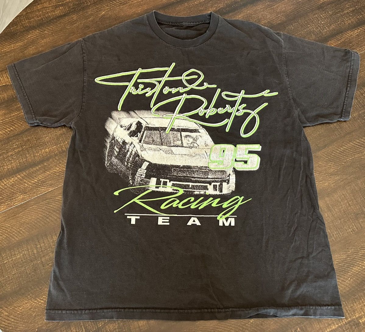 NASCAR Nascar Tristan Roberts 95 Racing Team T-Shirt Men's-Large Size US L / EU 52-54 / 3 - 1 Thumbnail