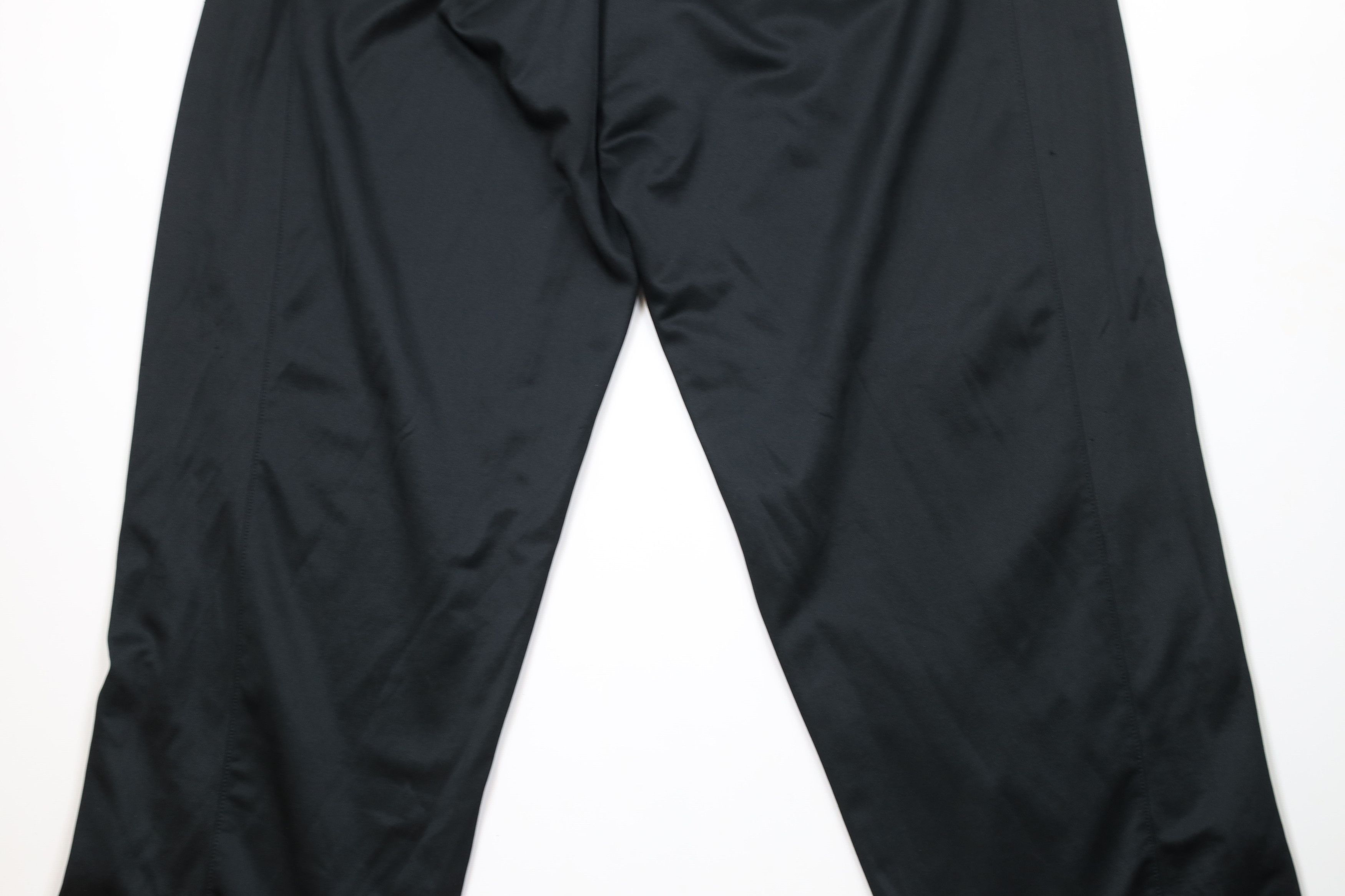 Nike × Vintage Vintage Nike Flight Scott Mini Swoosh Wide Leg Pants Black Size US 38 / EU 54 - 13 Thumbnail