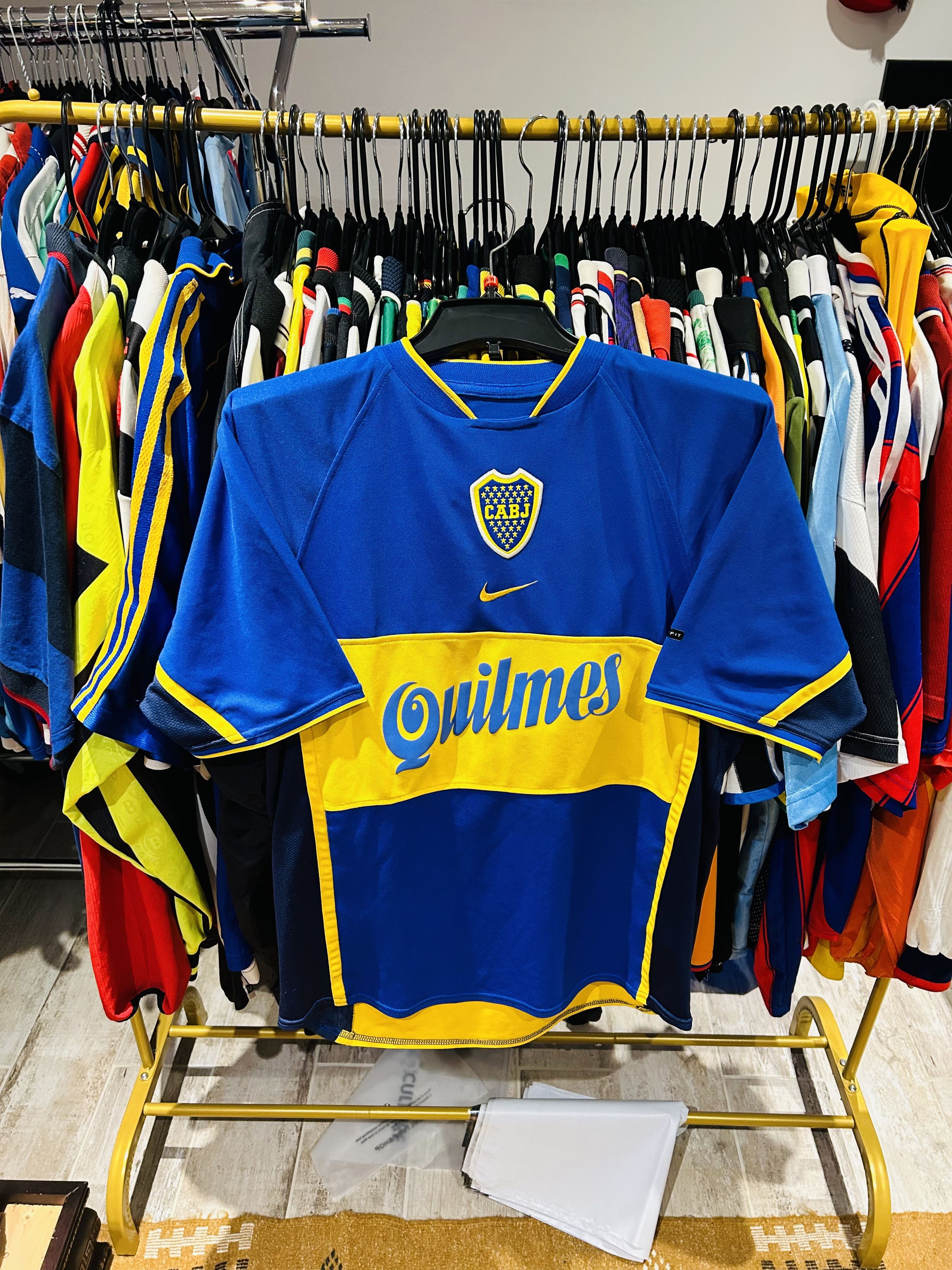 Nike × Soccer Jersey × Vintage Boca juniors 2001/02 home jersey | Grailed