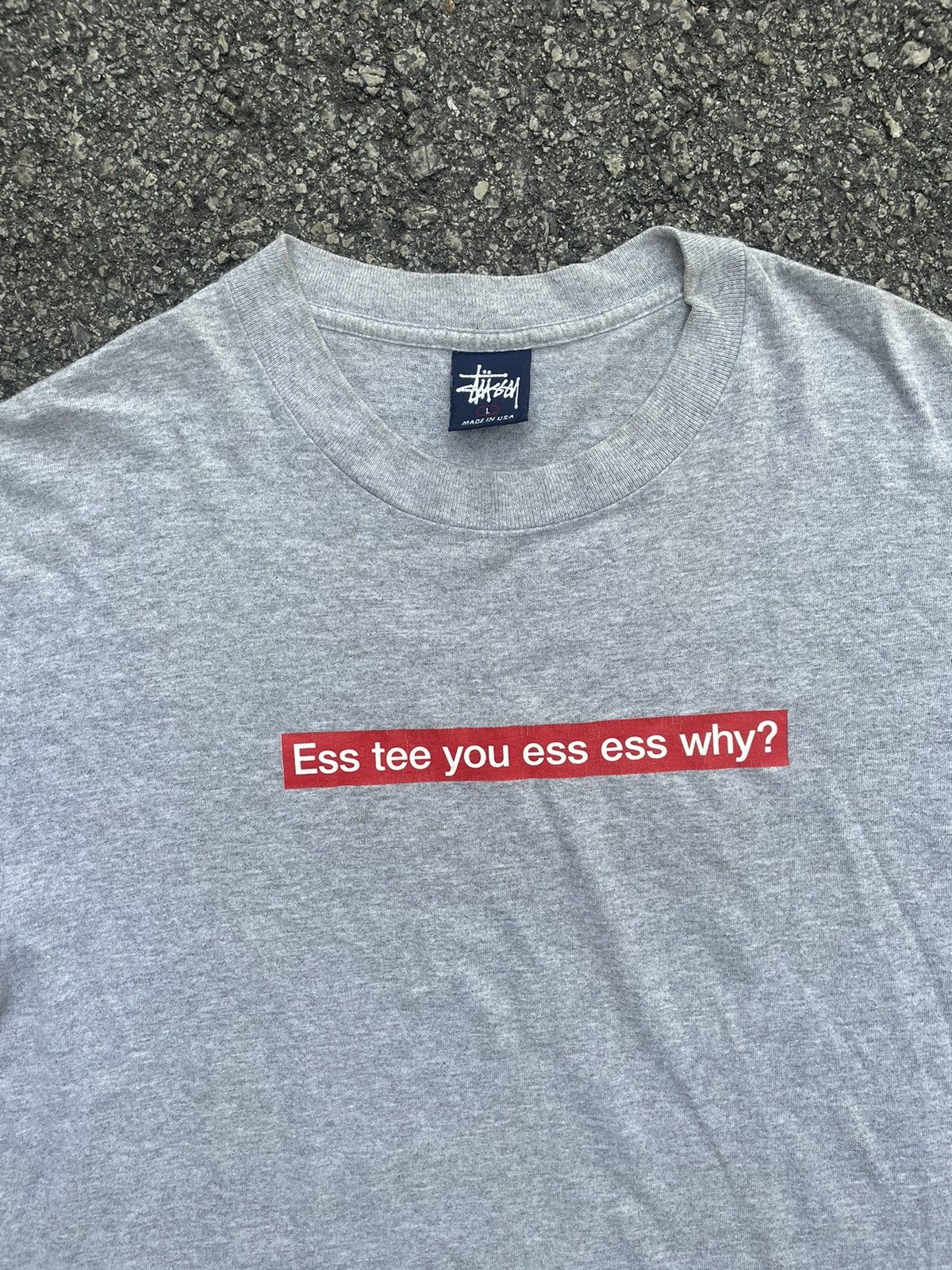 Stussy × Vintage Rare Vintage stussy tee Size US L / EU 52-54 / 3 - 2 Thumbnail