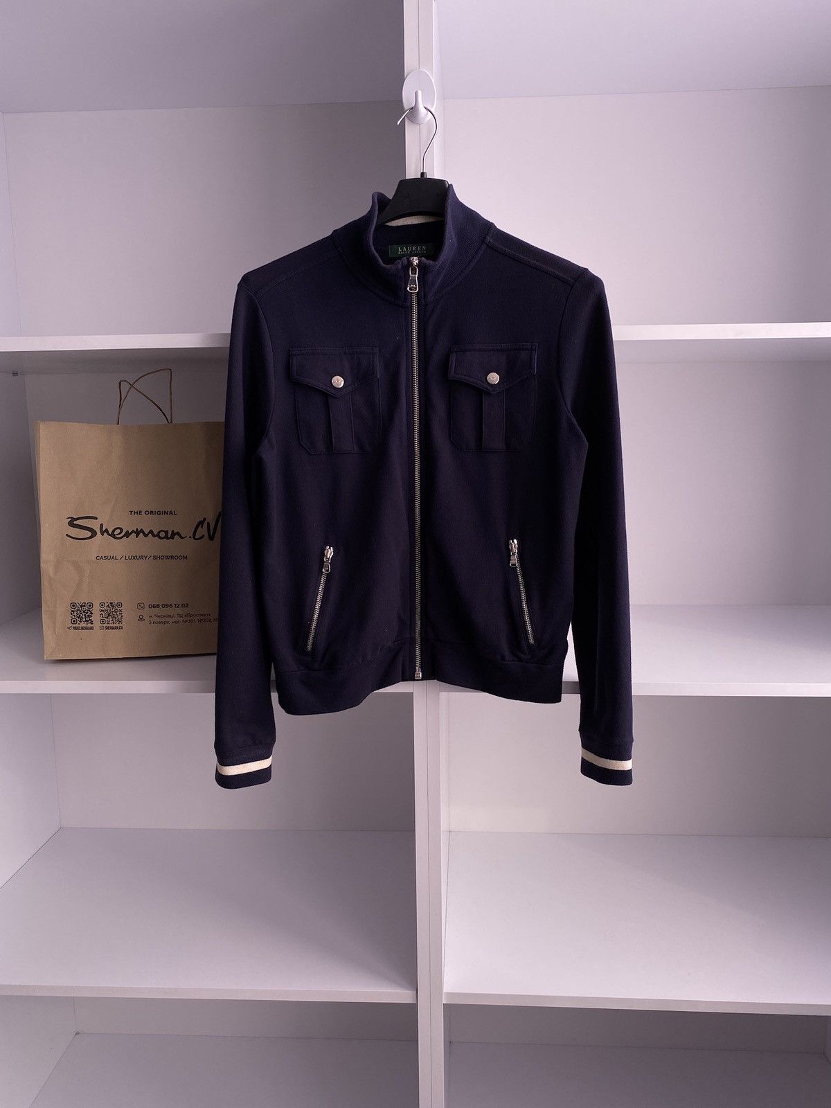 Vintage Ralph Lauren zip sweatshirt